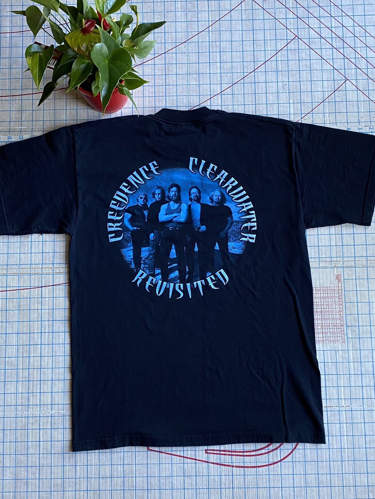 Band Tees × Vintage CCR Creedence Clearwater Revival Revisited Band Tee Large Size US L / EU 52-54 / 3 - 7 Thumbnail