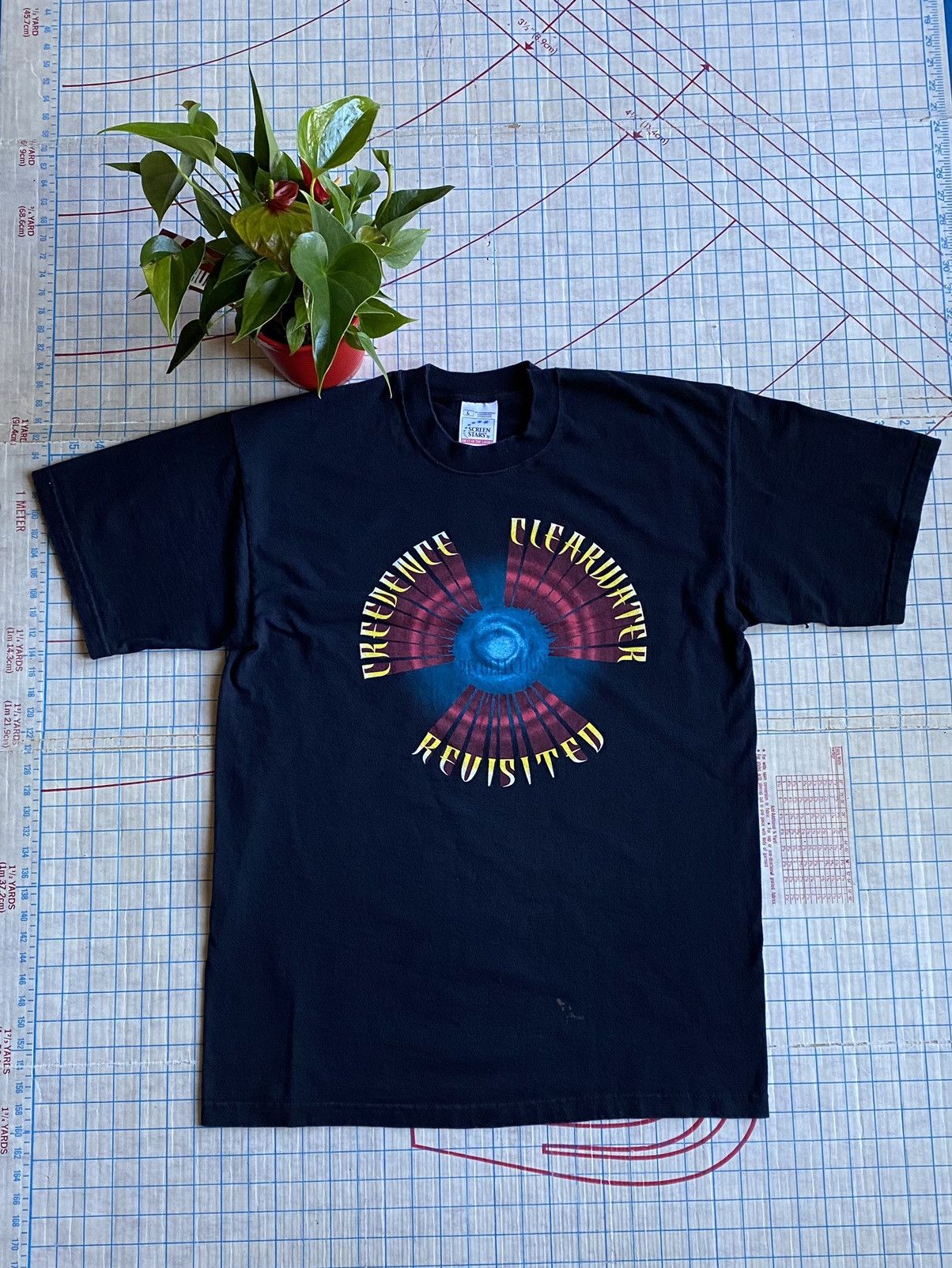 Band Tees × Vintage CCR Creedence Clearwater Revival Revisited Band Tee Large Size US L / EU 52-54 / 3 - 2 Thumbnail
