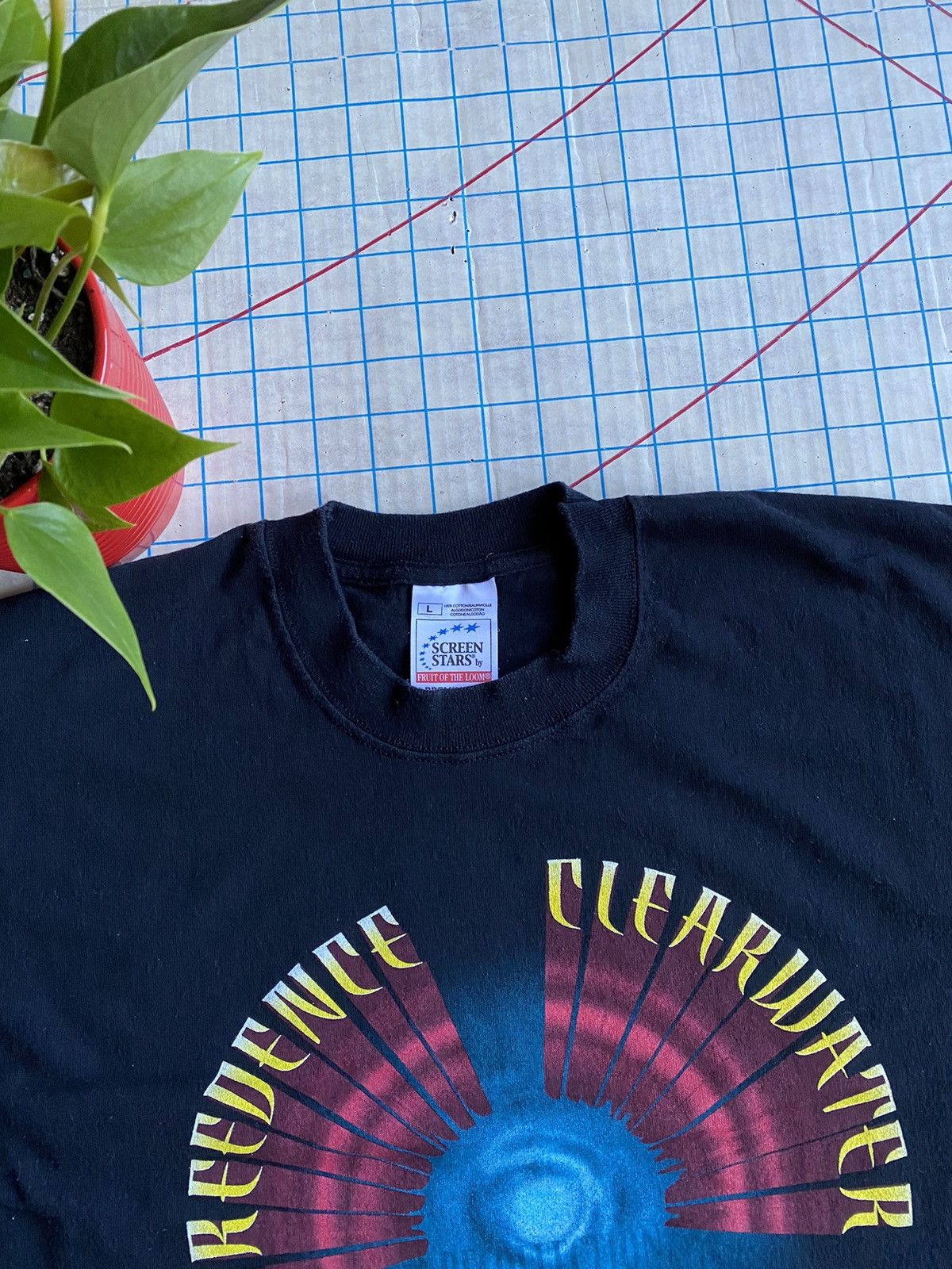 Band Tees × Vintage CCR Creedence Clearwater Revival Revisited Band Tee Large Size US L / EU 52-54 / 3 - 5 Thumbnail