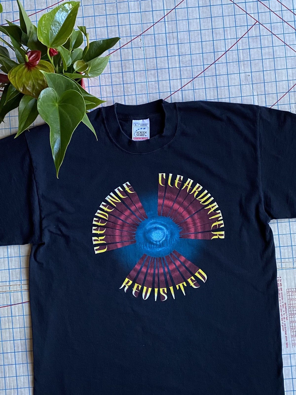 Band Tees × Vintage CCR Creedence Clearwater Revival Revisited Band Tee Large Size US L / EU 52-54 / 3 - 4 Thumbnail