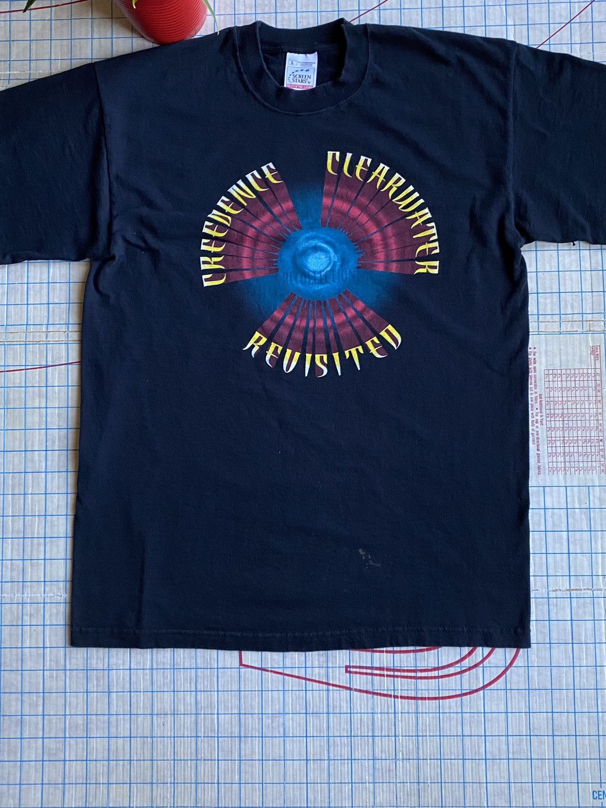 Band Tees × Vintage CCR Creedence Clearwater Revival Revisited Band Tee Large Size US L / EU 52-54 / 3 - 3 Thumbnail