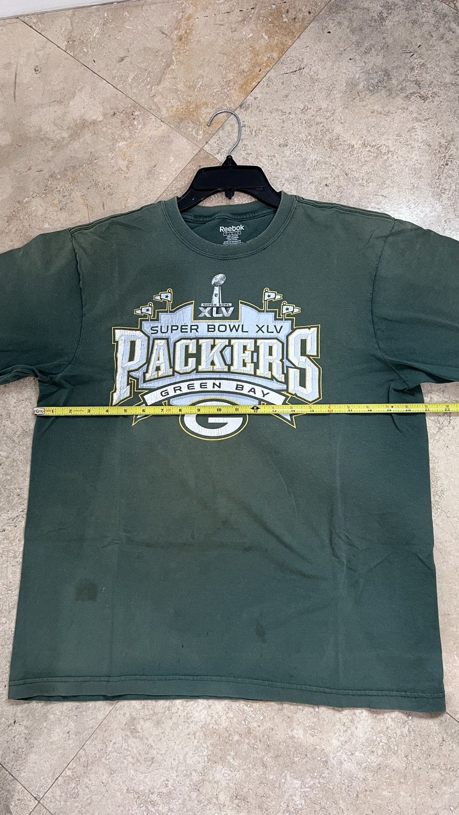 NFL Greenbay Packers Superbowl XLV Team Roster Size Large Size US L / EU 52-54 / 3 - 6 Thumbnail