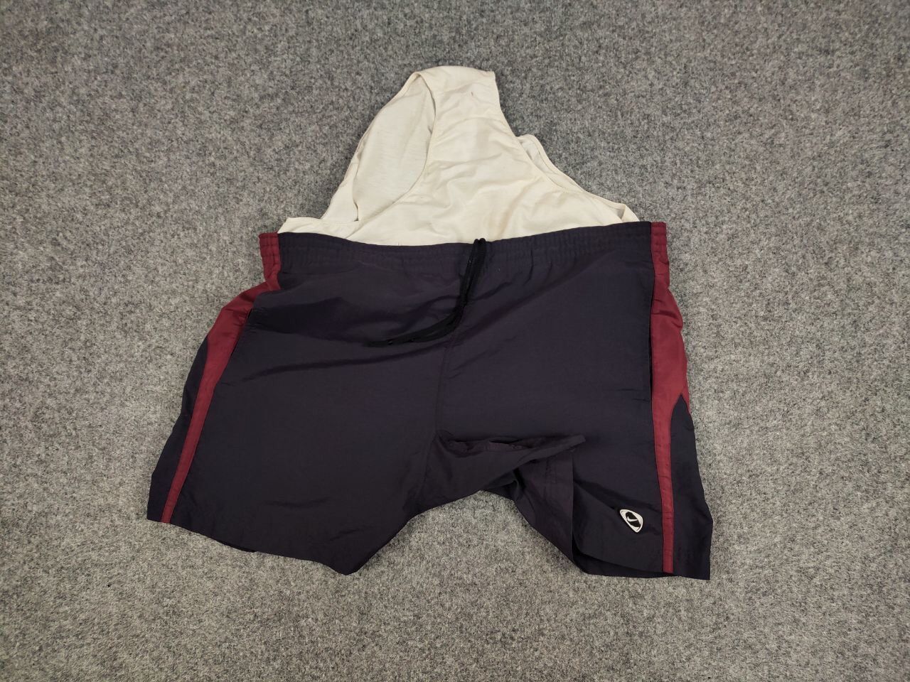Nike Vintage 90's Nike Team Logo Swoosh Nylon Shorts Casual Size US 36 / EU 52 - 13 Thumbnail
