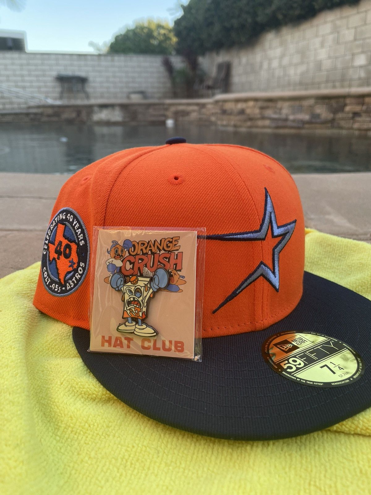 Hat Club Orange Crush 7 Astros In Hand!