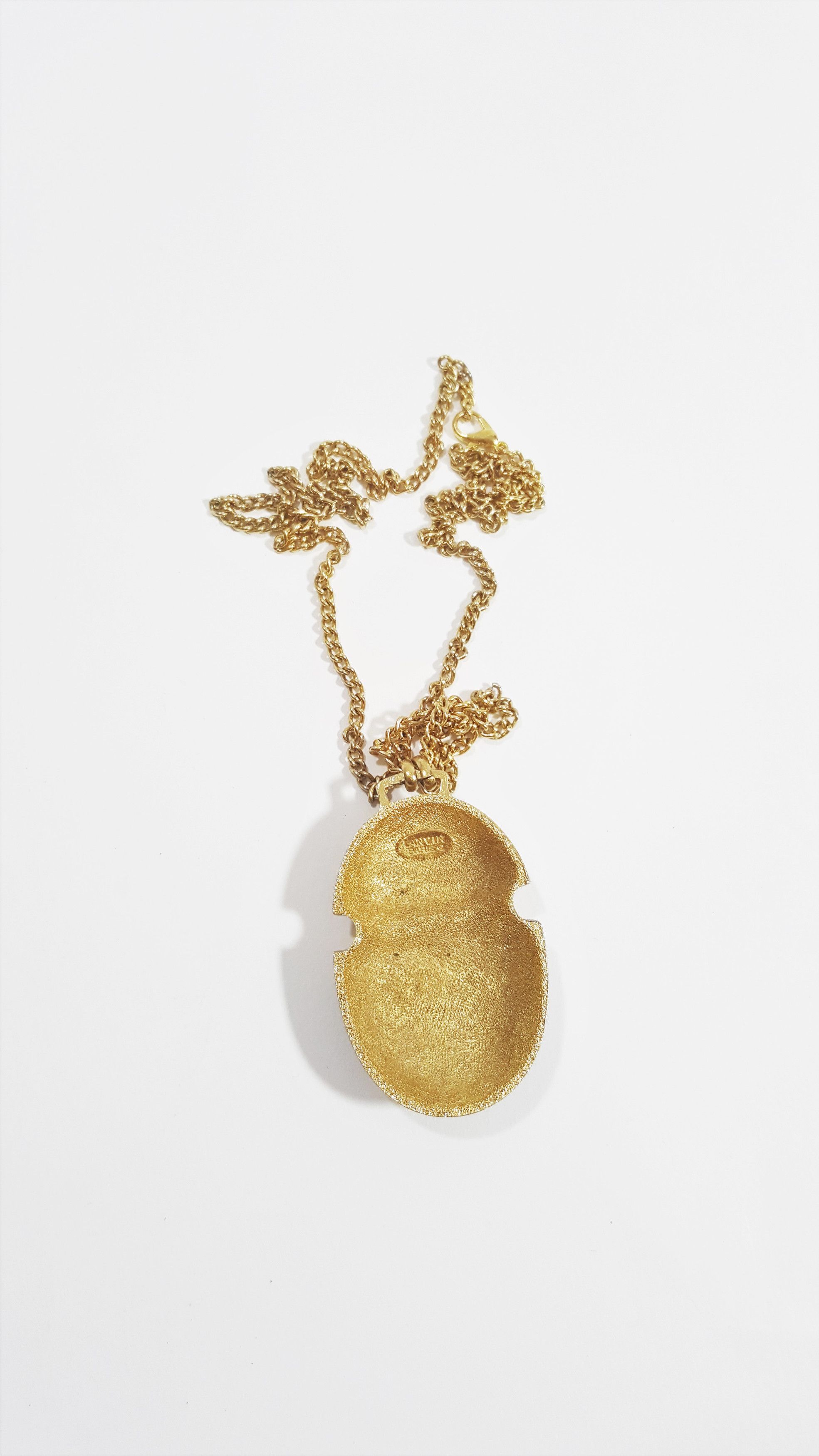 Lanvin Gold Plated Oversize pendant necklace Size ONE SIZE - 3 Thumbnail