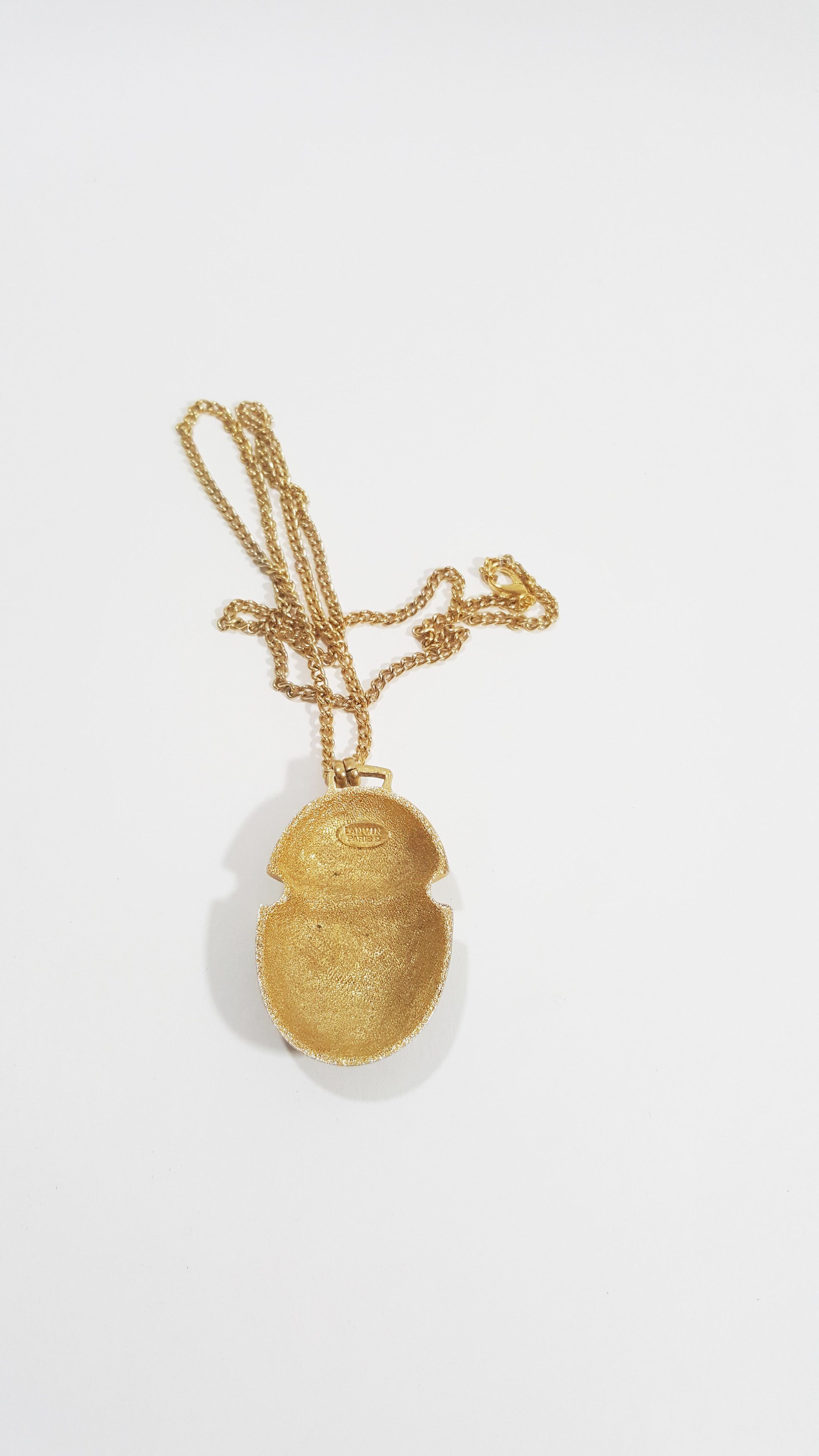 Lanvin Gold Plated Oversize pendant necklace Size ONE SIZE - 8 Thumbnail