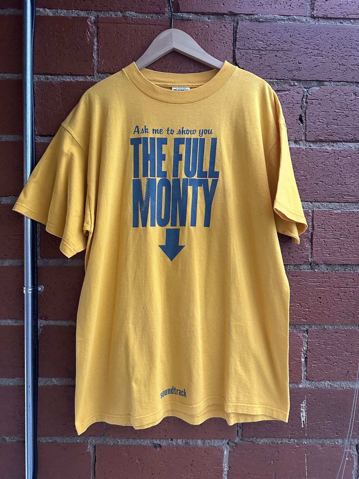 Vintage 90s The Full Monty Movie Promo Tee