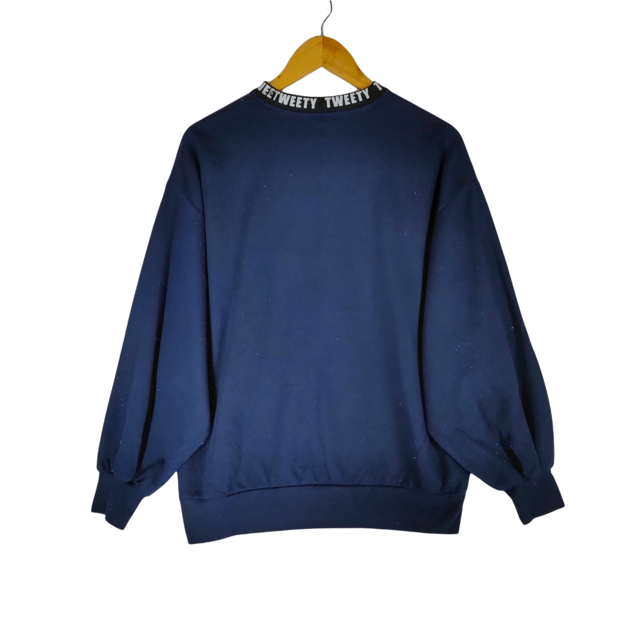 Cartoon Network Vintage LOONEY TUNES TWEETY Spellout Cartoon Sweatshirt Size US L / EU 52-54 / 3 - 2 Thumbnail