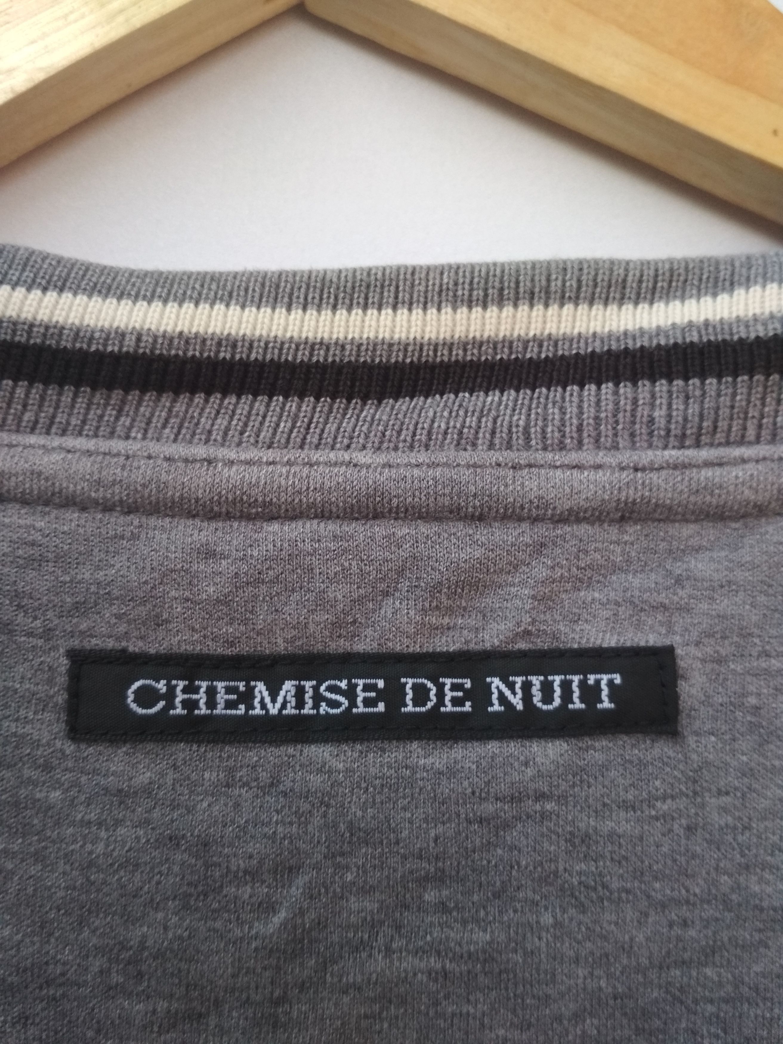 Renoma RENOMA CHEMISE DE NUIT EMBROIDERED LOGO SWEATSHIRT Size US L / EU 52-54 / 3 - 3 Thumbnail