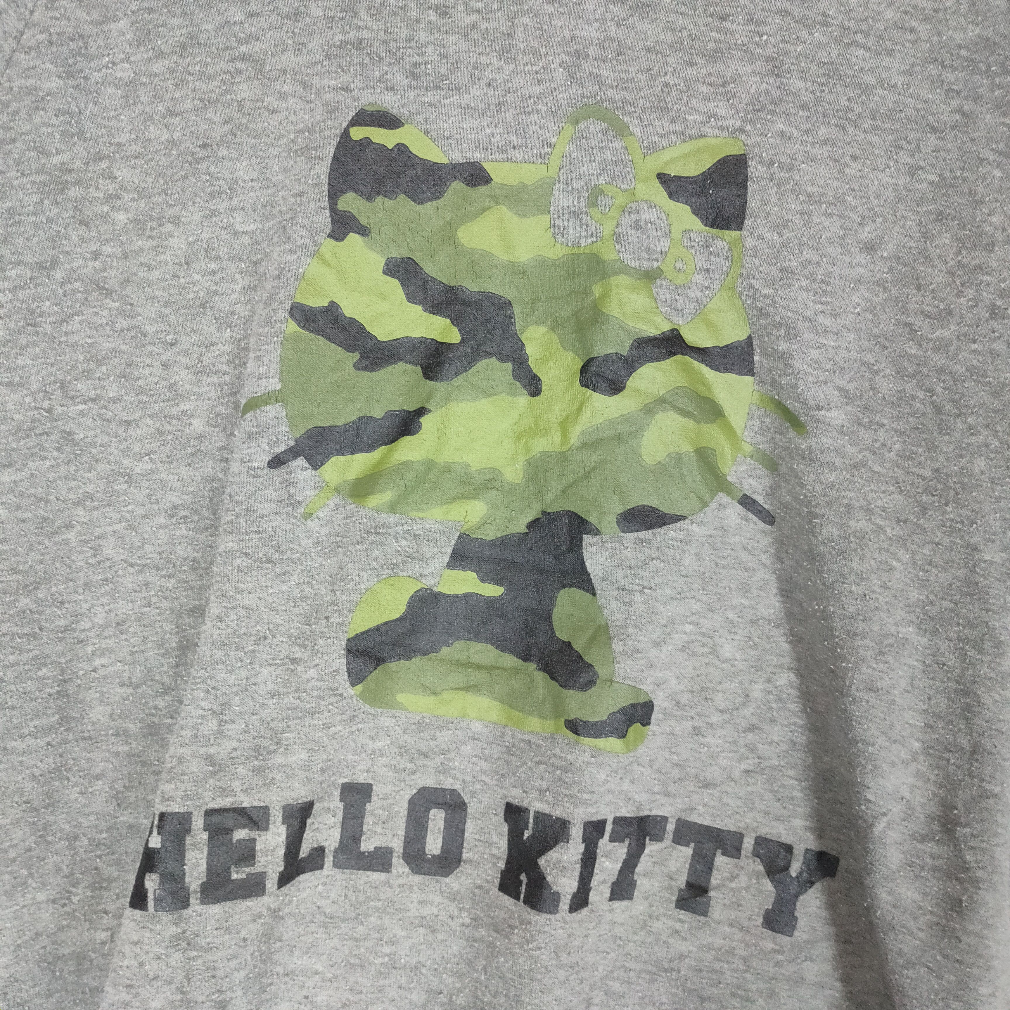 Cartoon Network HELLO KITTY CAMOUFLAGE Print One Set Sweatshirt & Sweatpant Size US XL / EU 56 / 4 - 2 Thumbnail