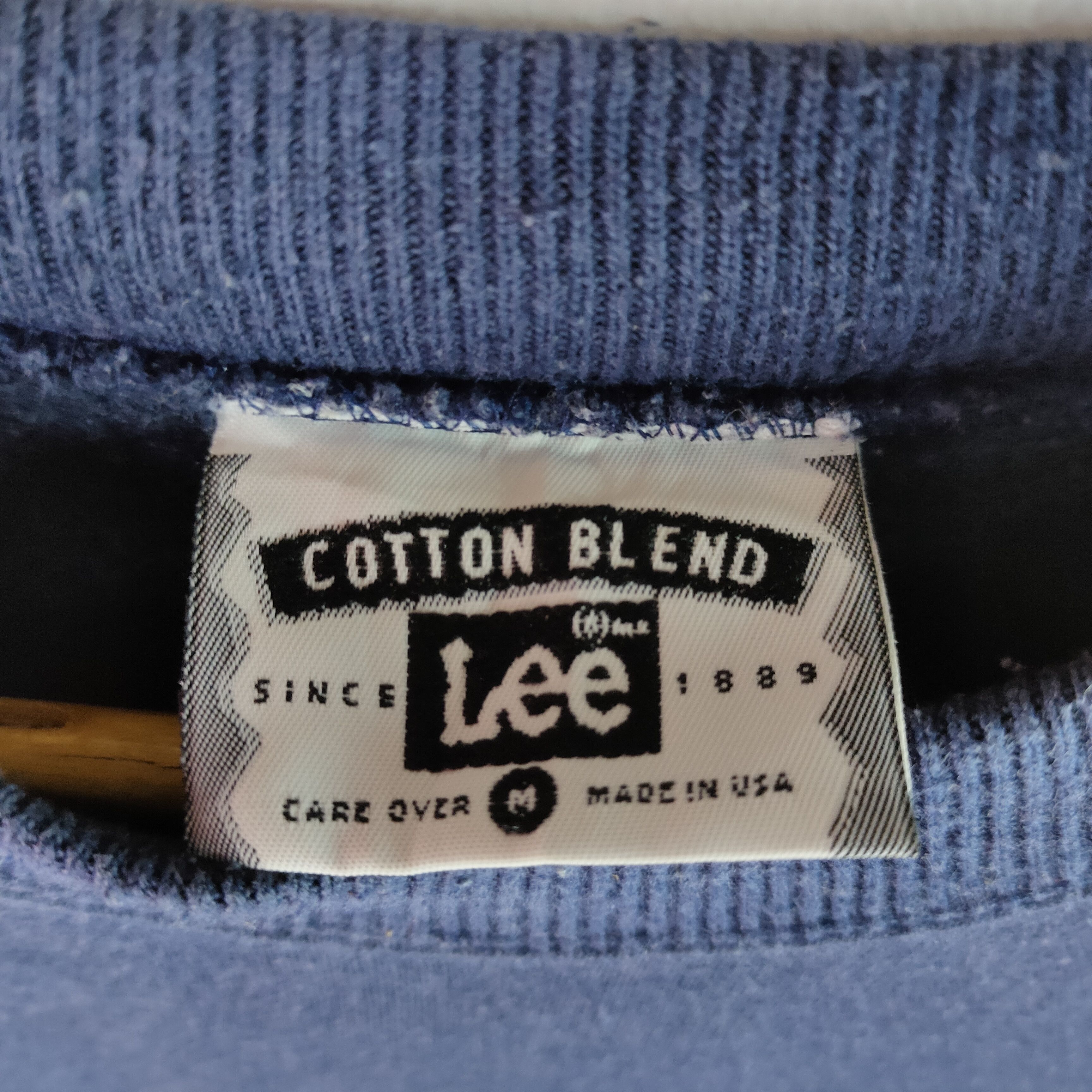 Lee VINTAGE LEE Made in USA Big Logo Spellout Sweatshirt Size US M / EU 48-50 / 2 - 4 Thumbnail