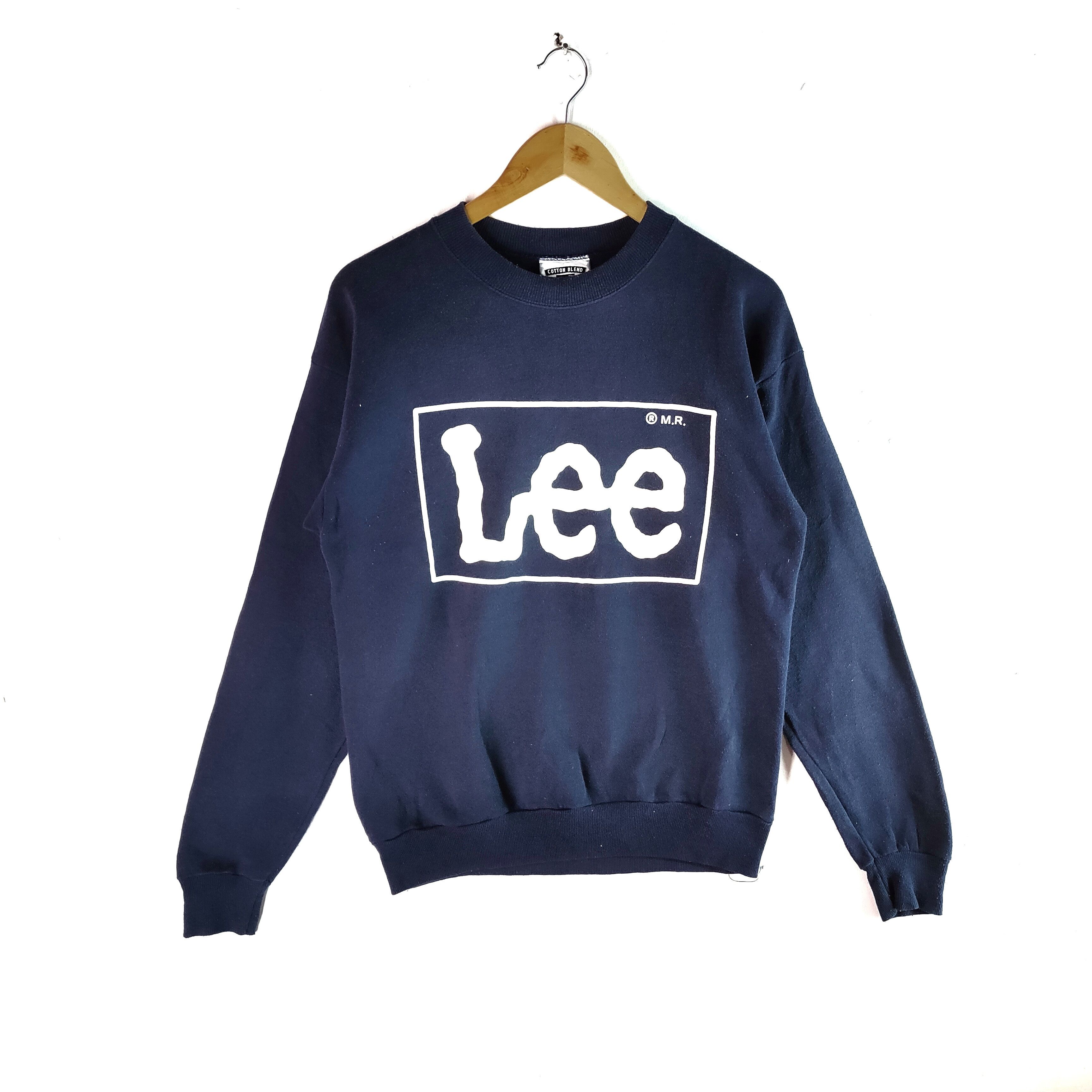 Lee VINTAGE LEE Made in USA Big Logo Spellout Sweatshirt Size US M / EU 48-50 / 2 - 1 Thumbnail