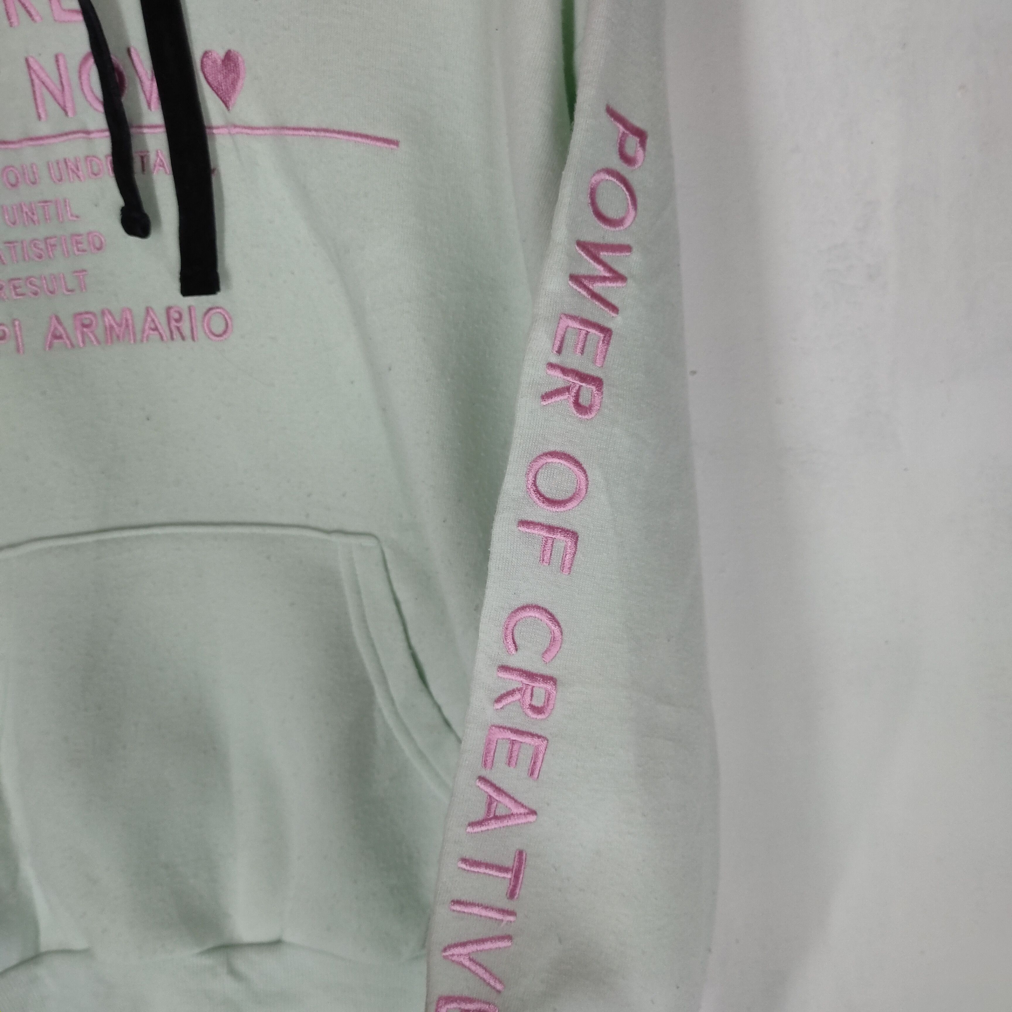 Japanese Brand JAPANESE REPIPI ARMARIO Embroidery Spellout Hood Sweatshirt Size US M / EU 48-50 / 2 - 4 Thumbnail