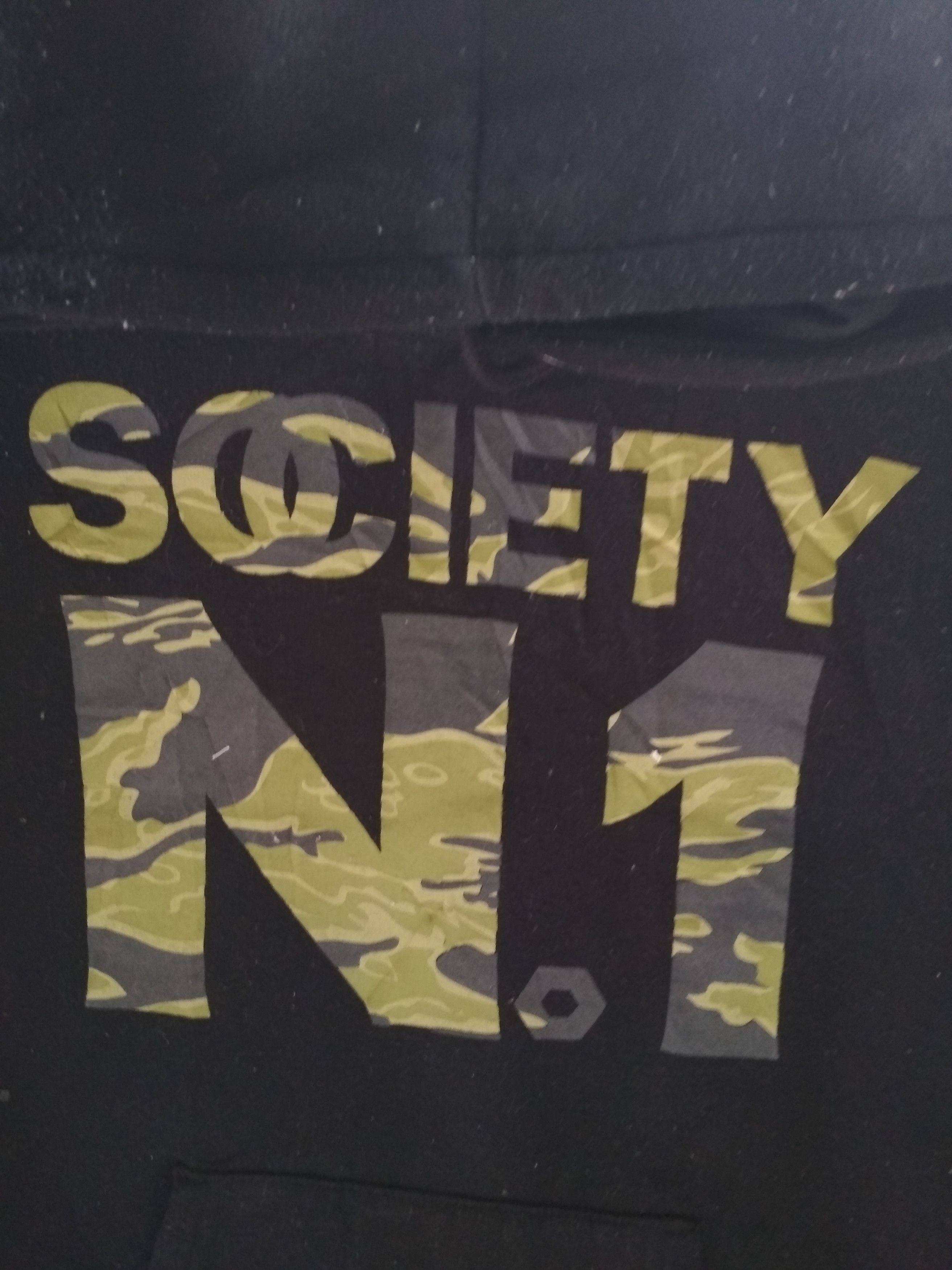 Japanese Brand SOCIETY CAMOUFLAGE BIG LOGO RARE HOODIE SWEATSHIRT Size US M / EU 48-50 / 2 - 2 Thumbnail