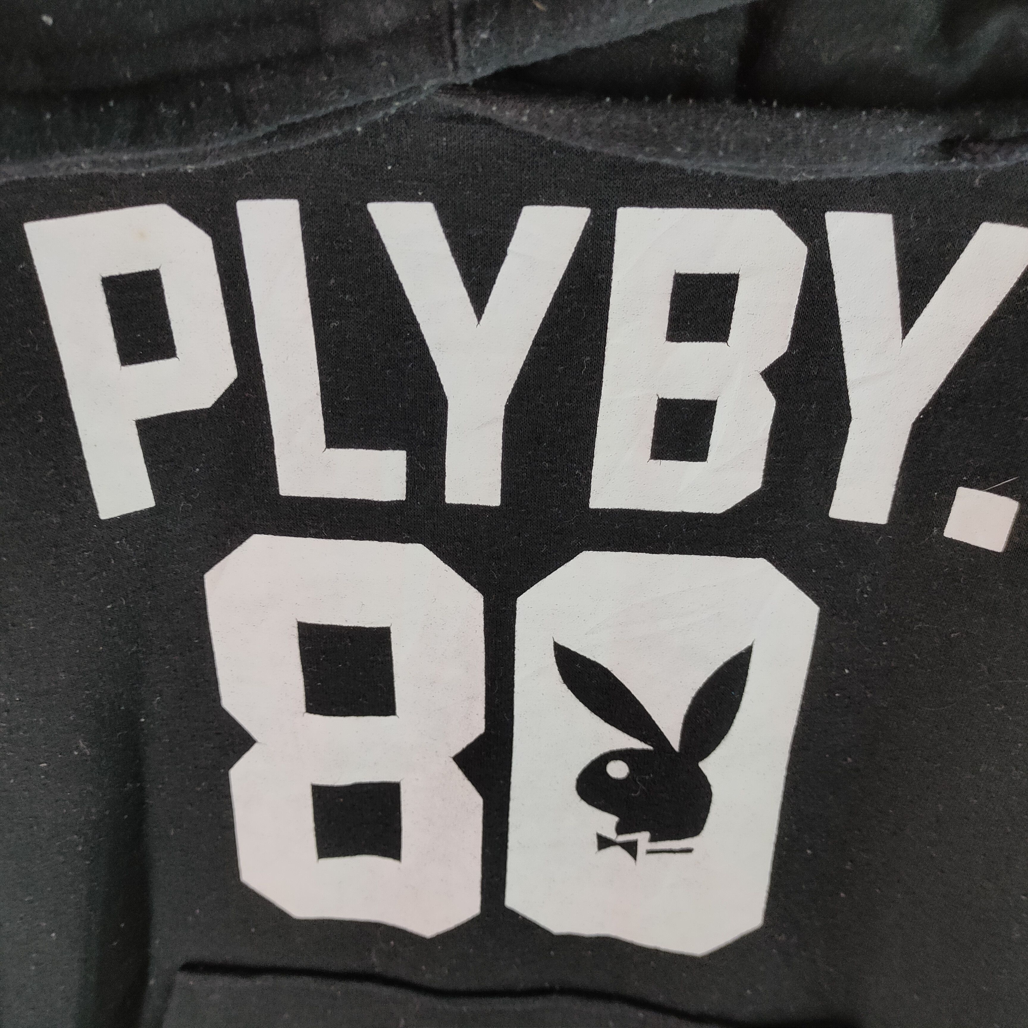 Playboy PLAYBOY 80 Big Logo Spell Out Hoodie Sweatshirt Size US M / EU 48-50 / 2 - 2 Thumbnail