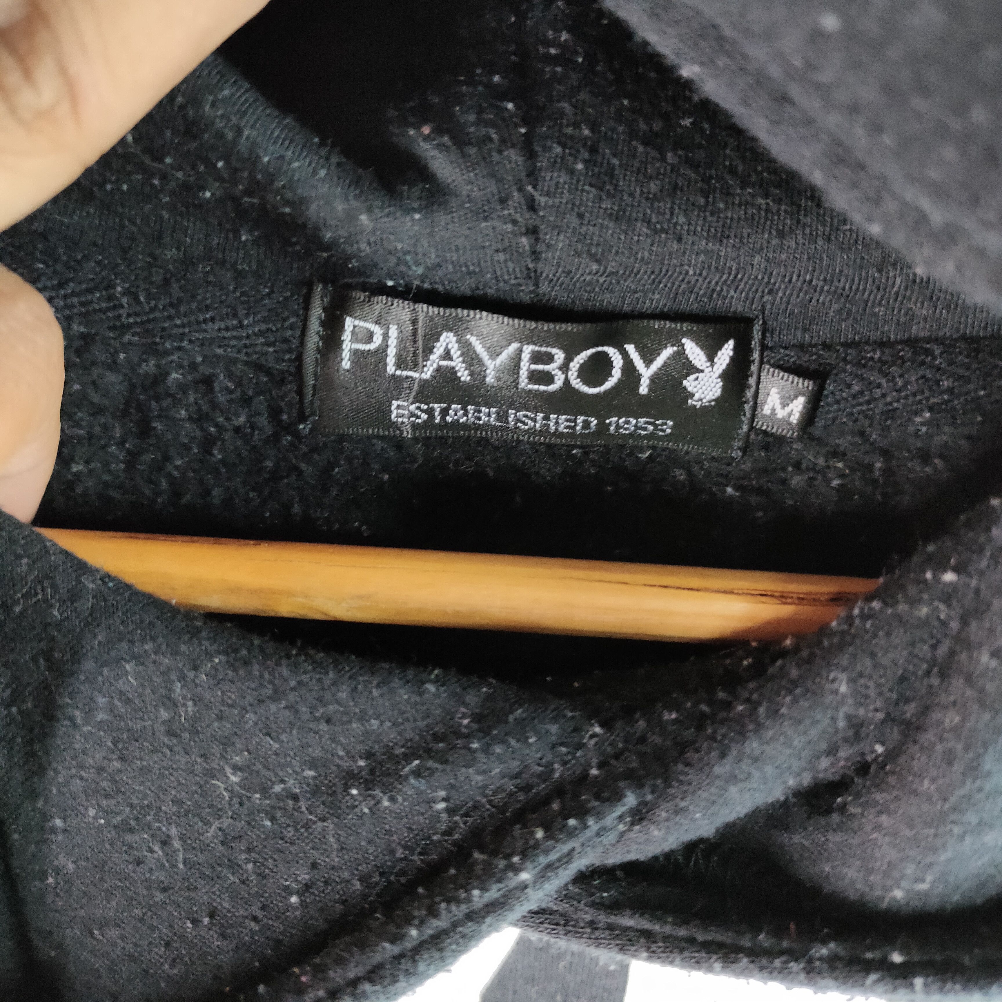 Playboy PLAYBOY 80 Big Logo Spell Out Hoodie Sweatshirt Size US M / EU 48-50 / 2 - 4 Thumbnail