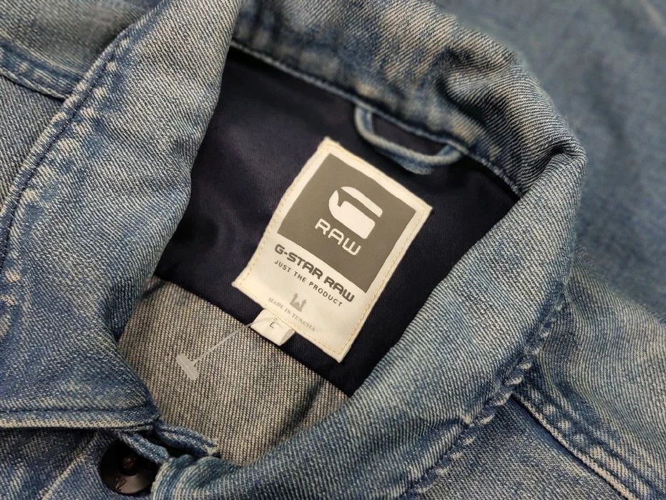 G-Star Vintage G Star Raw Faded Denim slim Tailor Japan Jacket Size US L / EU 52-54 / 3 - 8 Thumbnail