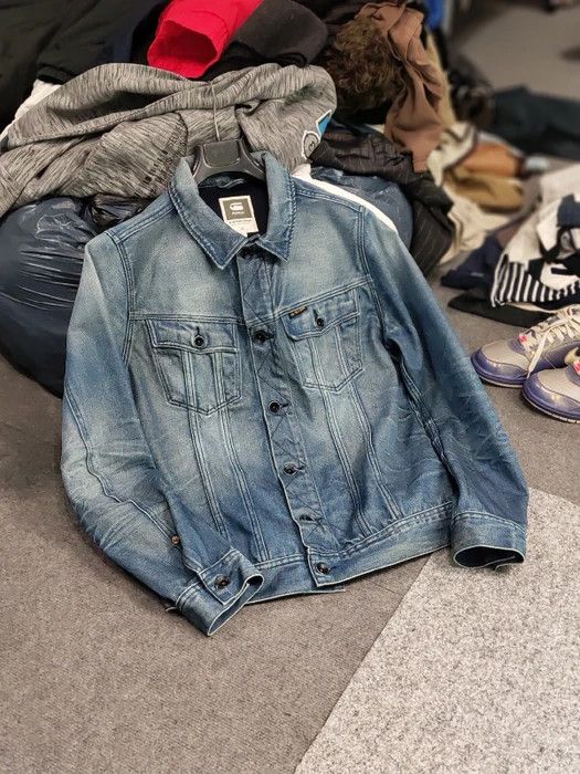 G-Star Vintage G Star Raw Faded Denim slim Tailor Japan Jacket Size US L / EU 52-54 / 3 - 10 Thumbnail