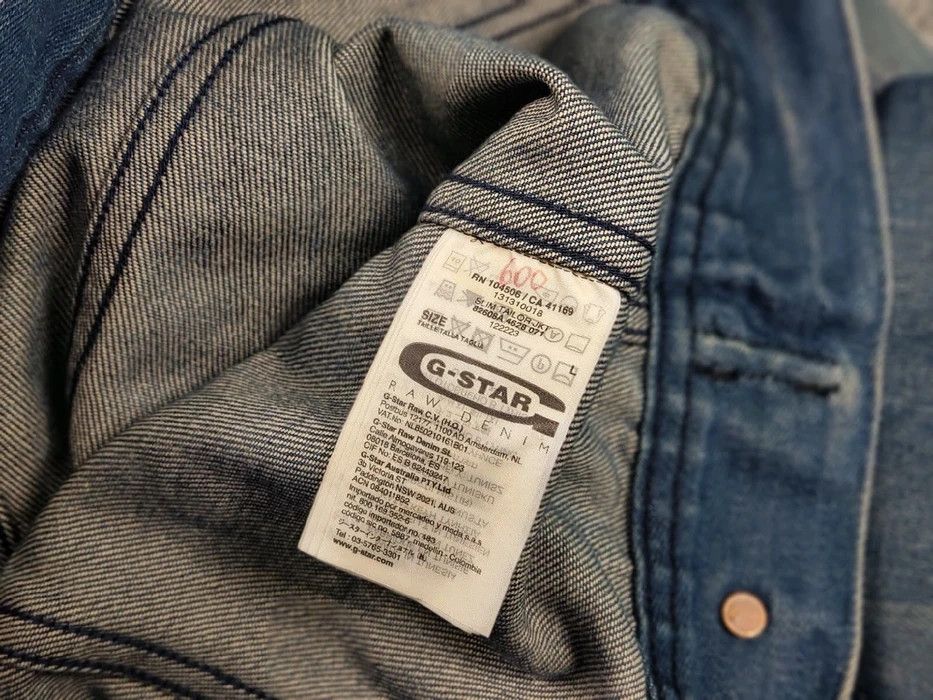 G-Star Vintage G Star Raw Faded Denim slim Tailor Japan Jacket Size US L / EU 52-54 / 3 - 9 Thumbnail