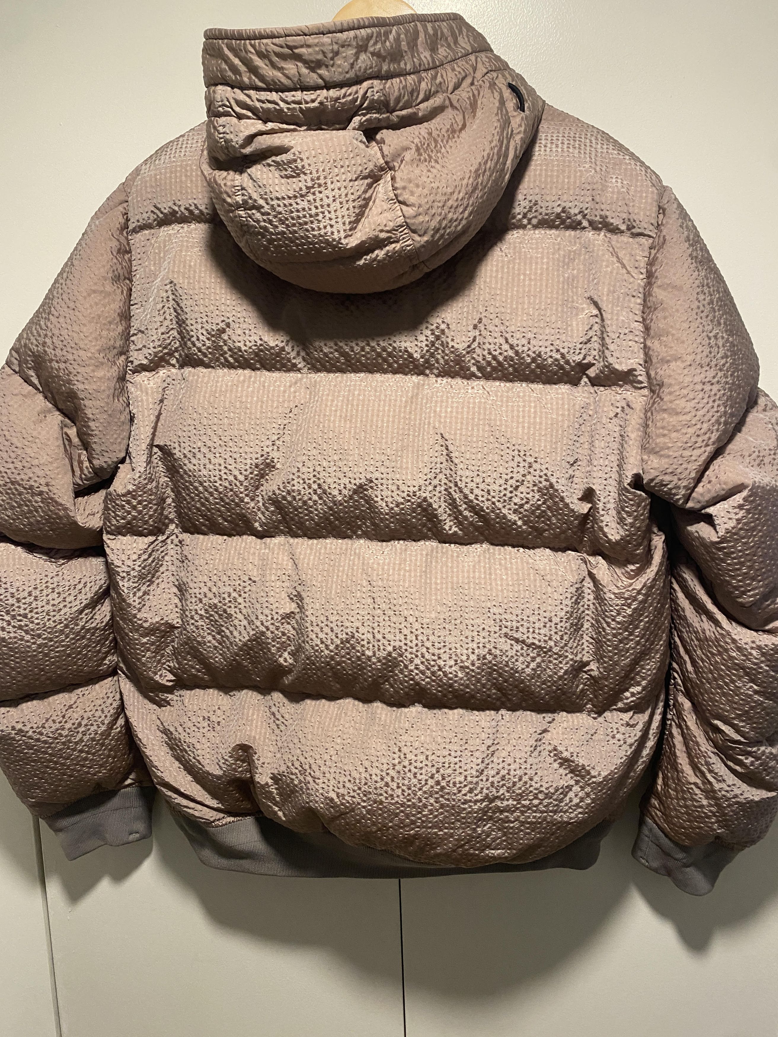 Stone Island stone island poly frame down TC seersucker nylon pearl grey Size US L / EU 52-54 / 3 - 5 Thumbnail