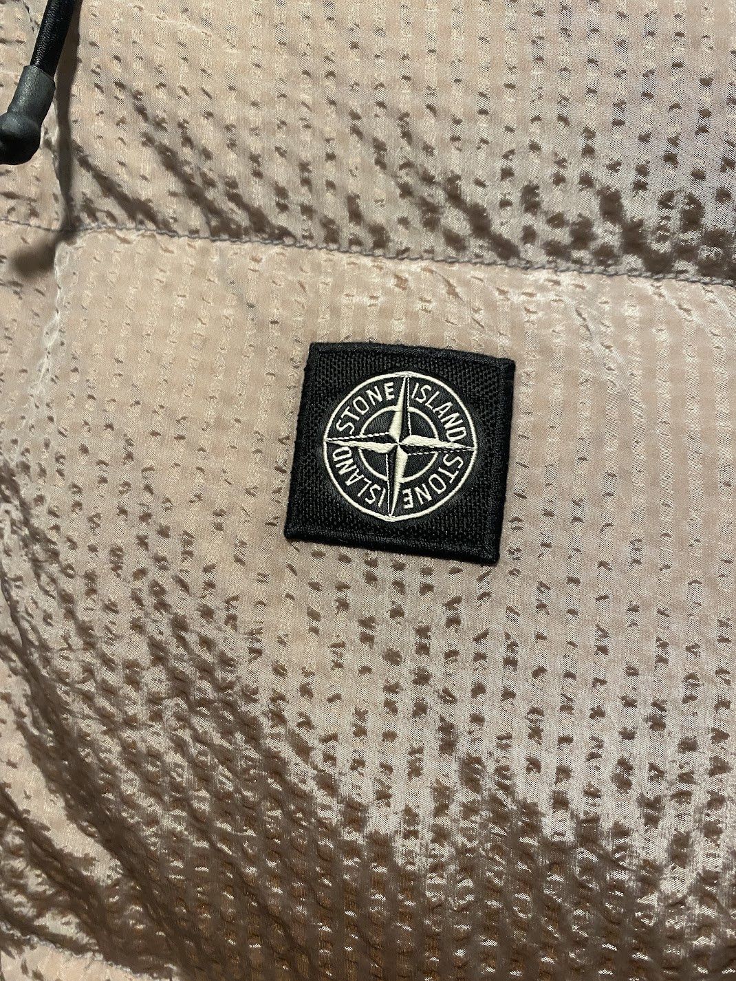 Stone Island stone island poly frame down TC seersucker nylon pearl grey Size US L / EU 52-54 / 3 - 16 Thumbnail