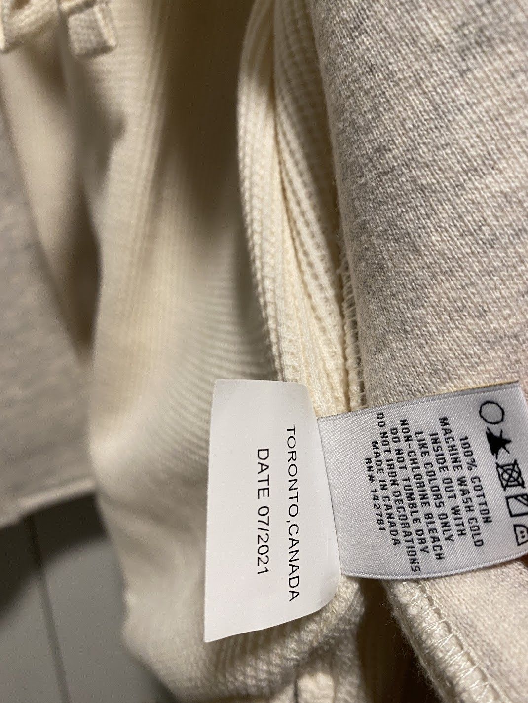 Aime Leon Dore Aime Leon Dore ALD Uniform Thermal Cardigan - Oatmeal Size US L / EU 52-54 / 3 - 5 Thumbnail