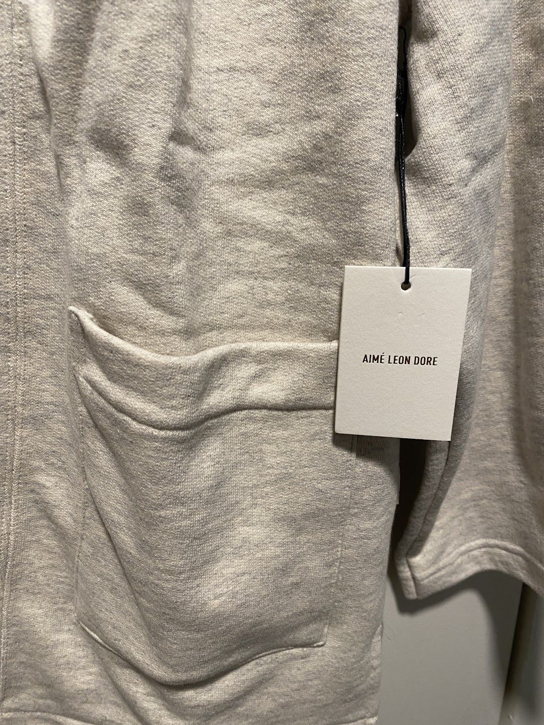 Aime Leon Dore Aime Leon Dore ALD Uniform Thermal Cardigan - Oatmeal Size US L / EU 52-54 / 3 - 2 Thumbnail