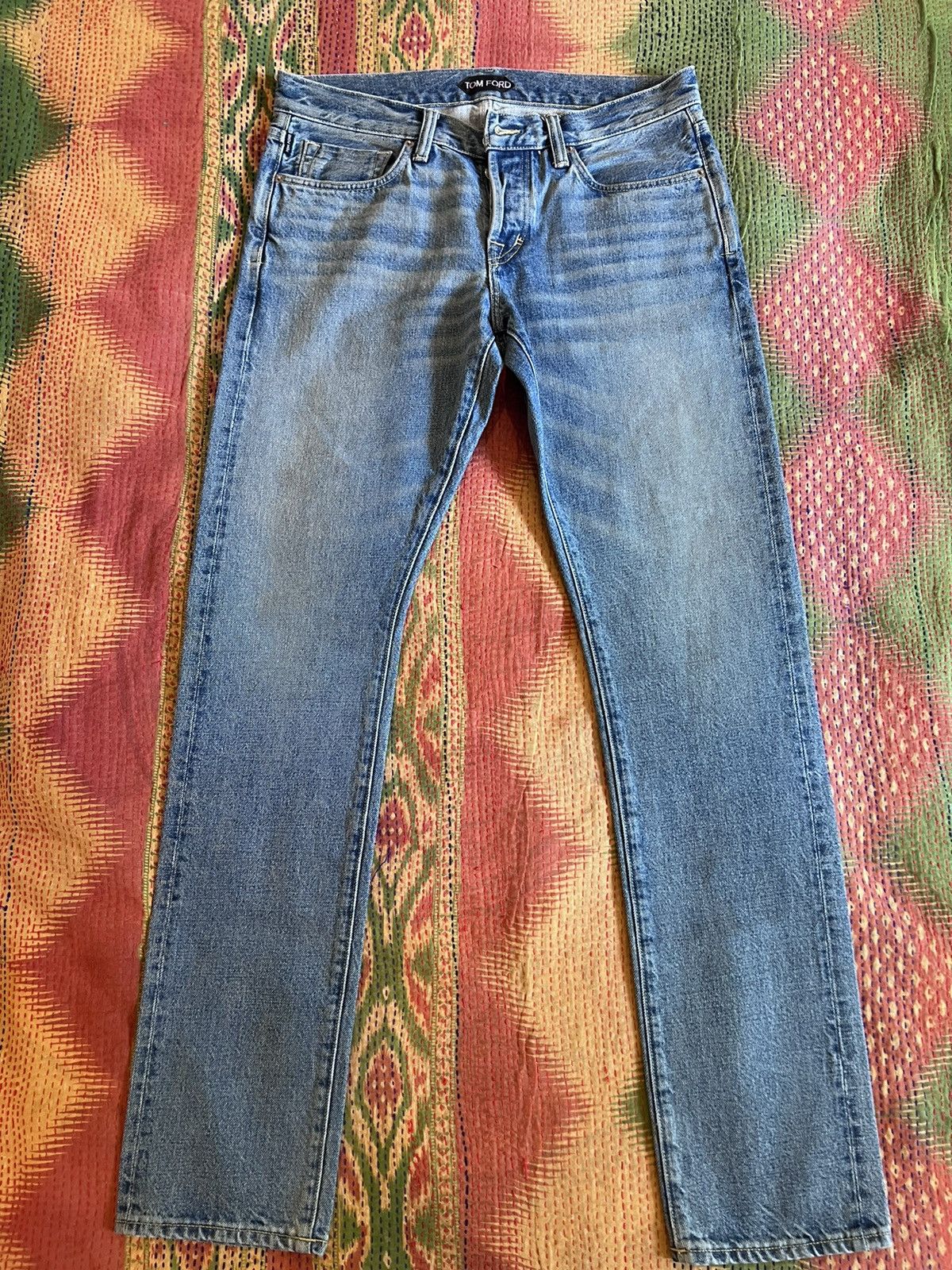 Tom Ford Tom Ford Slim Denim Size US 33 - 1 Thumbnail