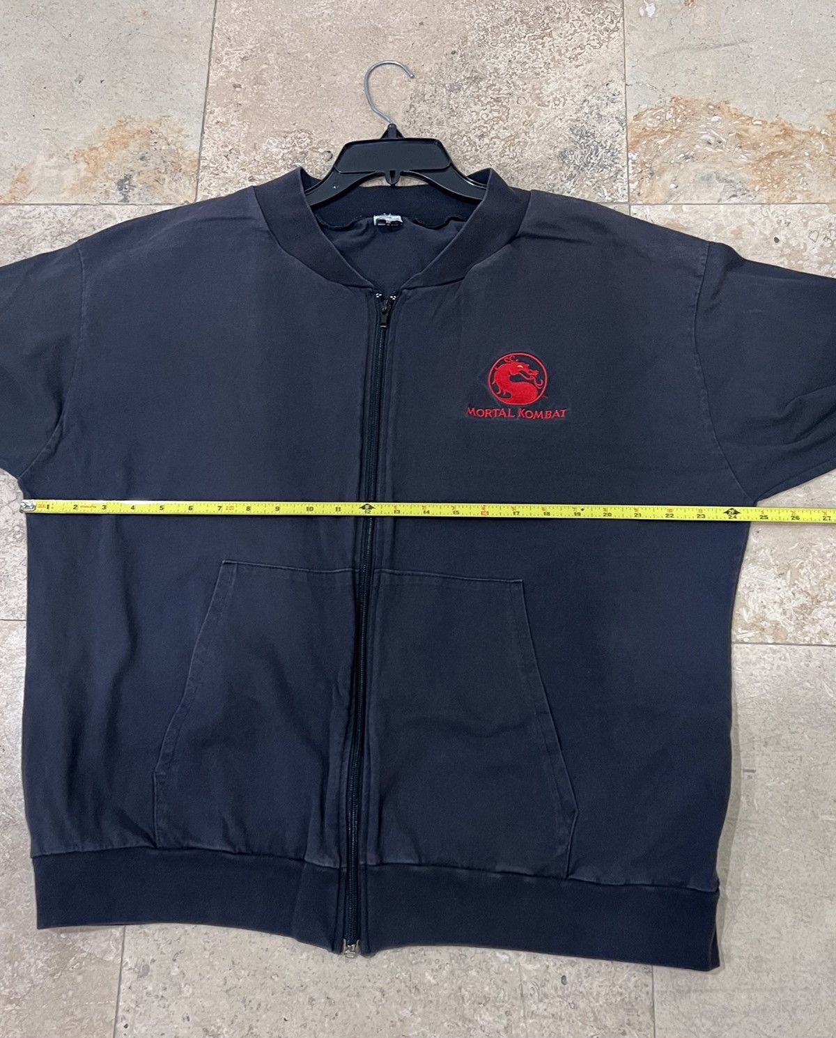 Vintage × Warner Bros Mortal Combat front zipper sweatshirt Size XL Size US XL / EU 56 / 4 - 6 Thumbnail