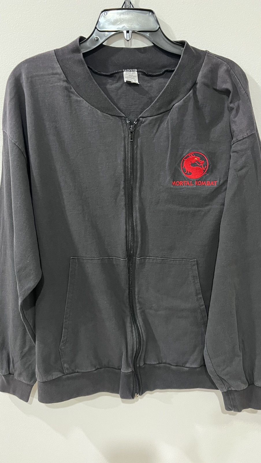 Vintage × Warner Bros Mortal Combat front zipper sweatshirt Size XL Size US XL / EU 56 / 4 - 1 Thumbnail