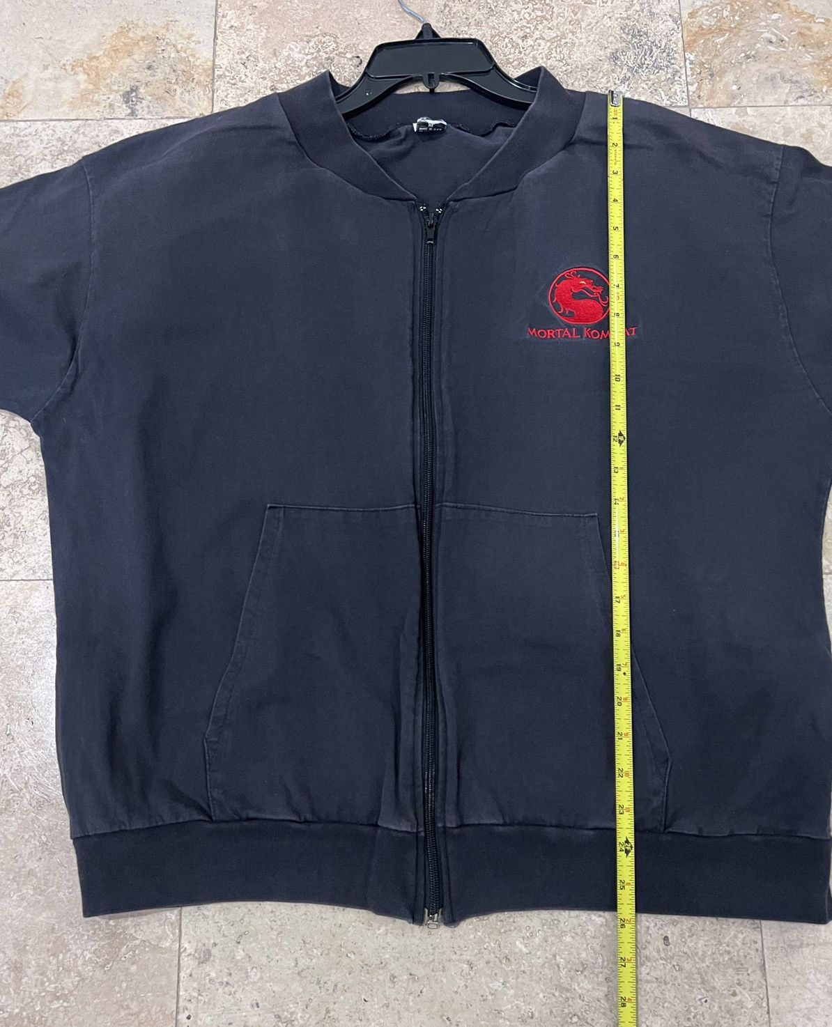 Vintage × Warner Bros Mortal Combat front zipper sweatshirt Size XL Size US XL / EU 56 / 4 - 5 Thumbnail