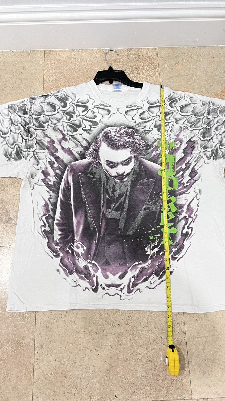 DC Comics × Vintage The Dark Knight Joker Heath Ledger Size XXL Size US XXL / EU 58 / 5 - 9 Thumbnail
