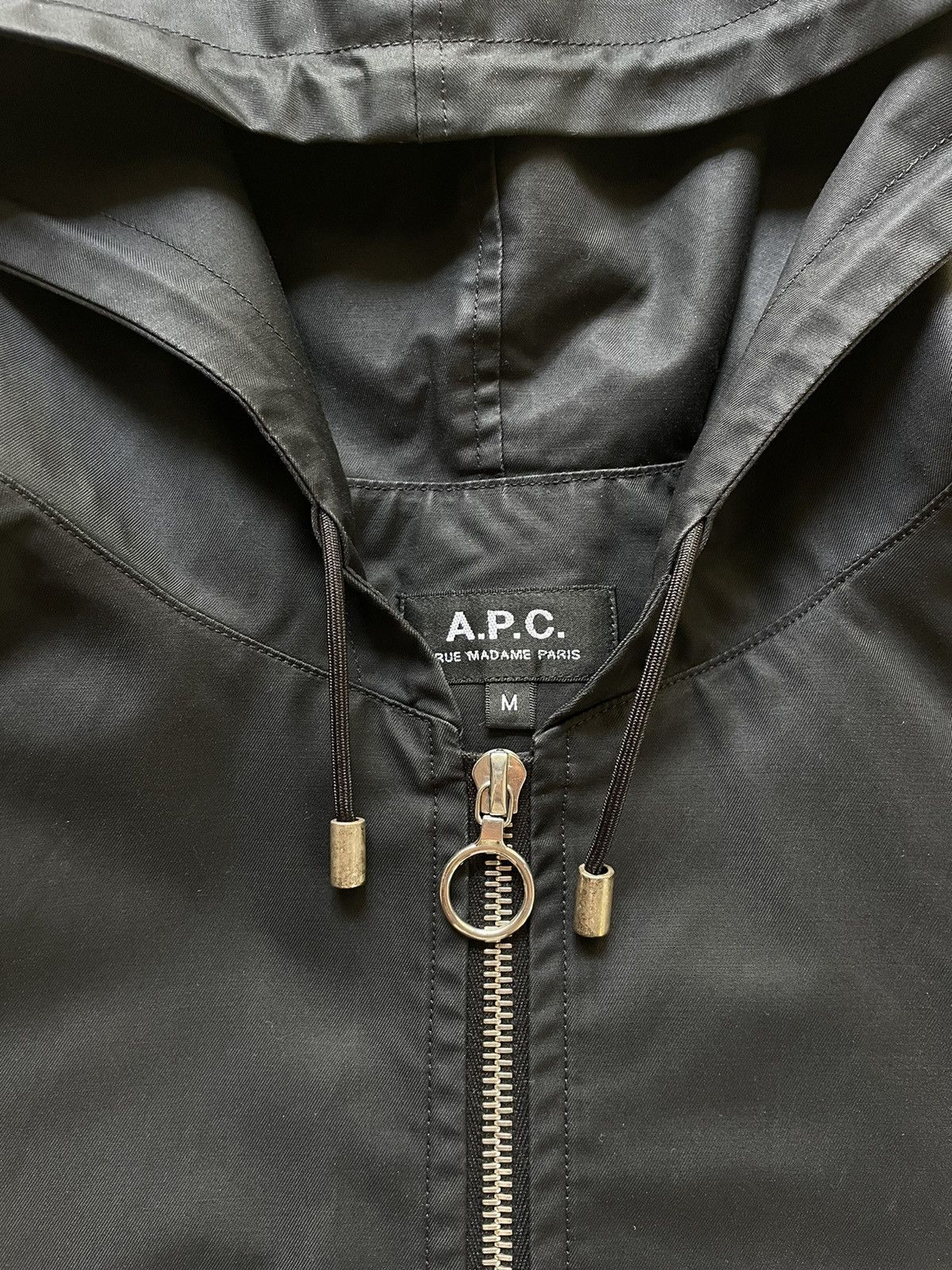 A.P.C. A.P.C. Black Raincoat Size US M / EU 48-50 / 2 - 4 Thumbnail