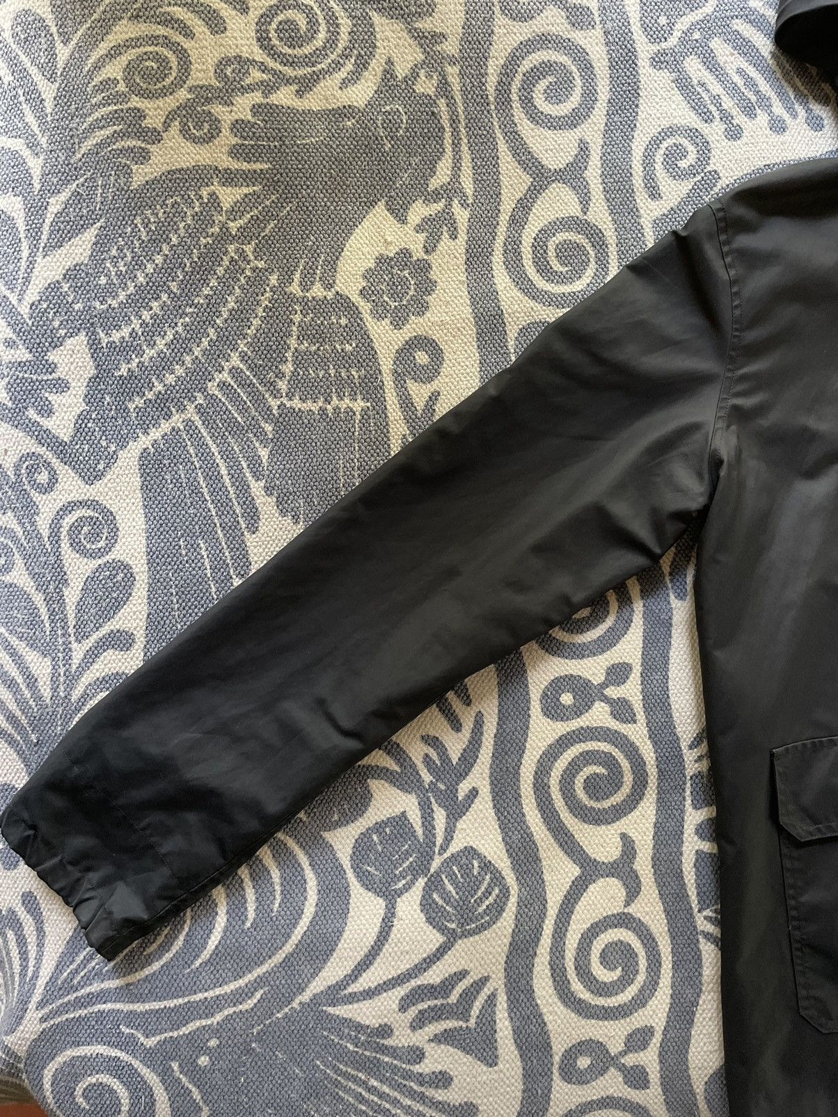 A.P.C. A.P.C. Black Raincoat Size US M / EU 48-50 / 2 - 2 Thumbnail