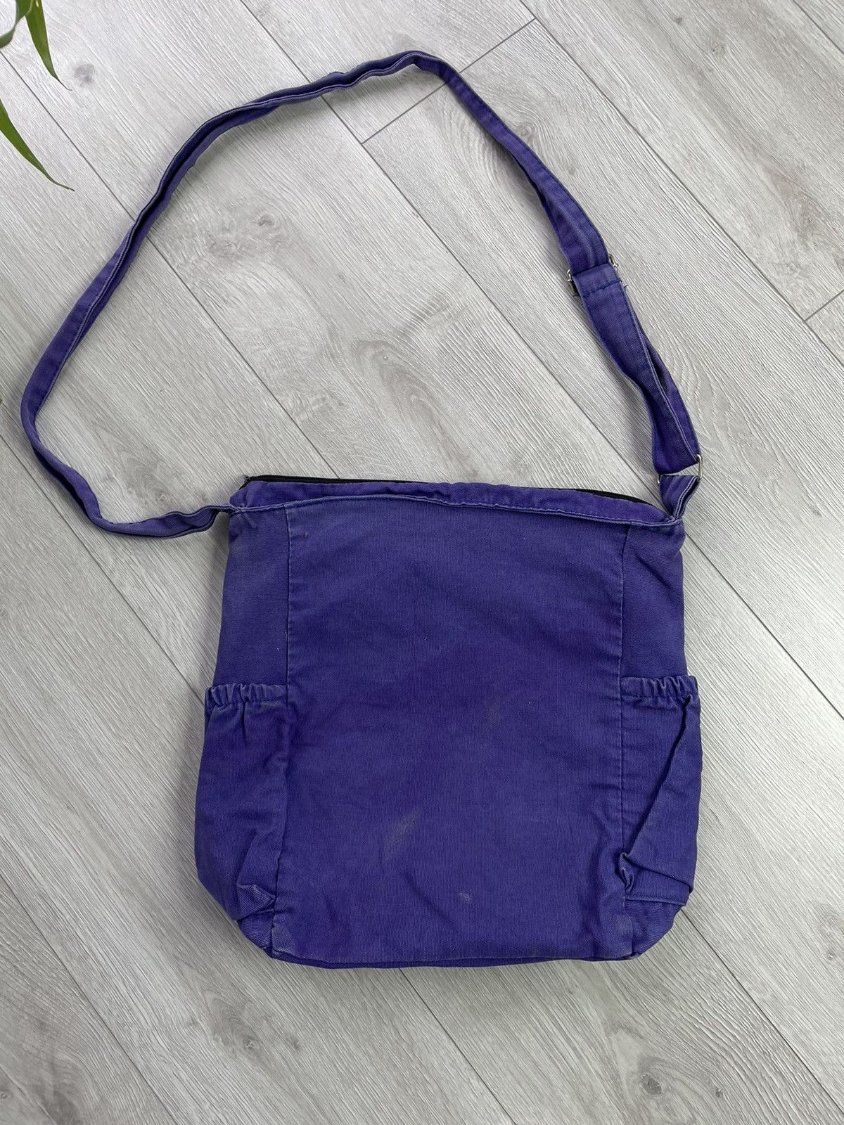 Christian Audigier × Ed Hardy × Vintage Ed Hardy Rare Purple Messenger / Shoulder Bag Size ONE SIZE - 7 Thumbnail