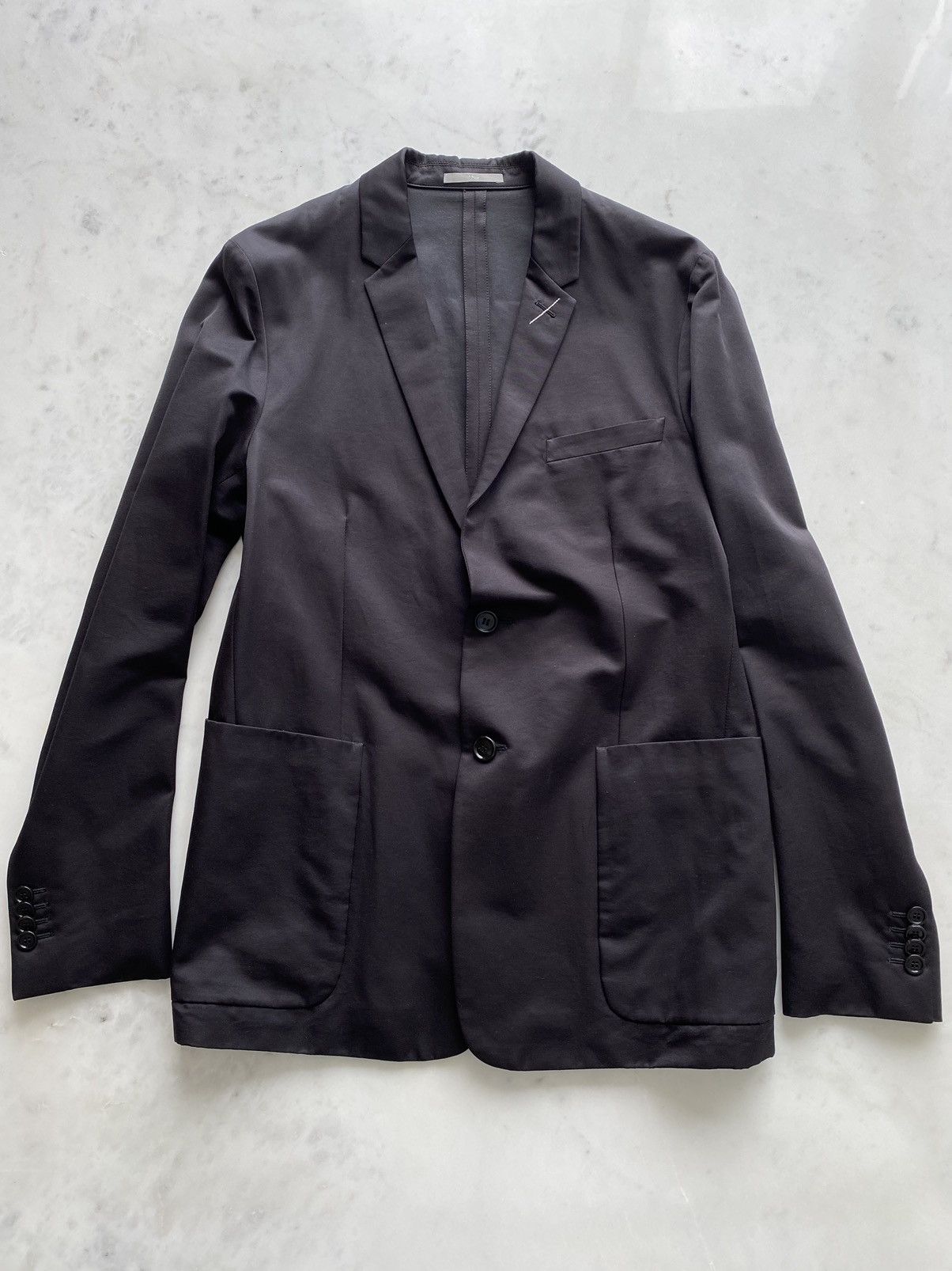 Dior Final- Dior Single-breasted M.Woven jacket blazer suit Black Size 38R - 1 Thumbnail