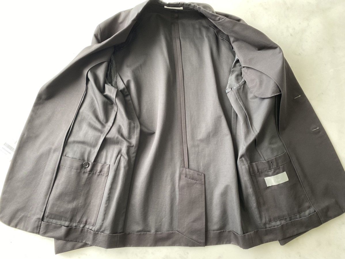Dior Final- Dior Single-breasted M.Woven jacket blazer suit Black Size 38R - 5 Thumbnail
