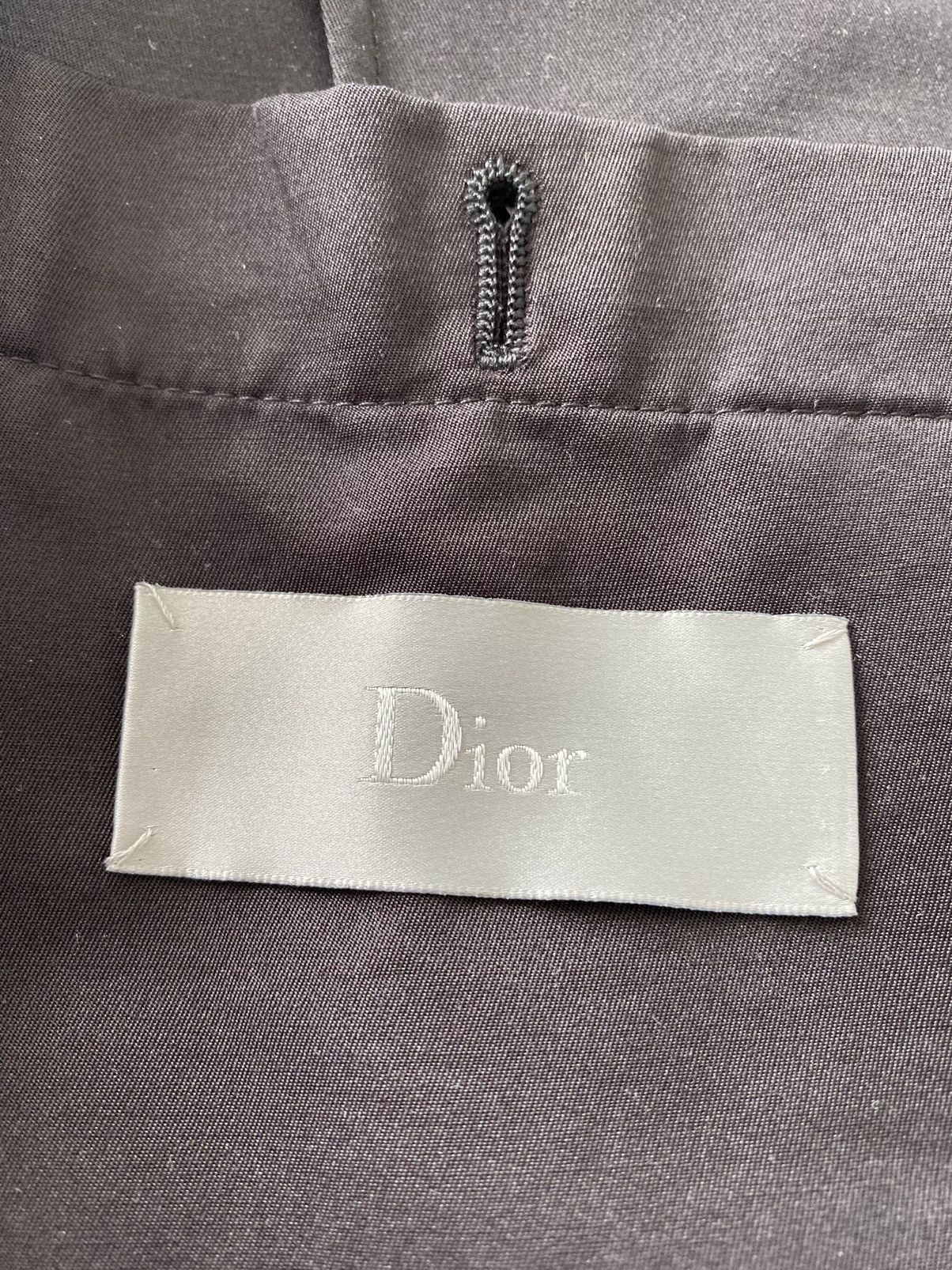 Dior Final- Dior Single-breasted M.Woven jacket blazer suit Black Size 38R - 6 Thumbnail