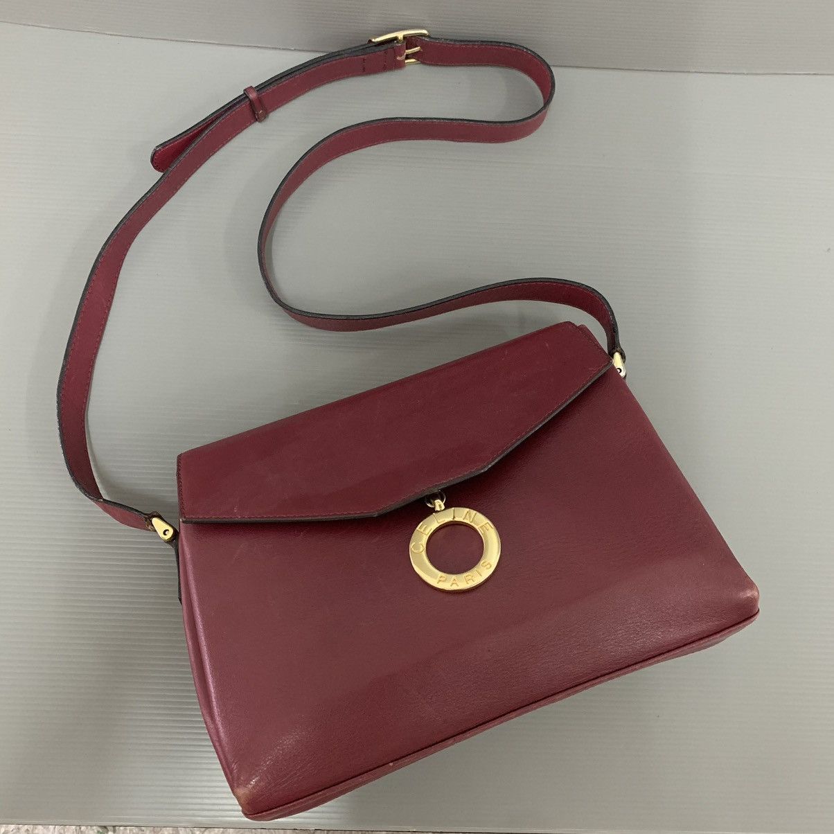 Celine Celine Box Vintage Leather Slingbag Size ONE SIZE - 17 Thumbnail
