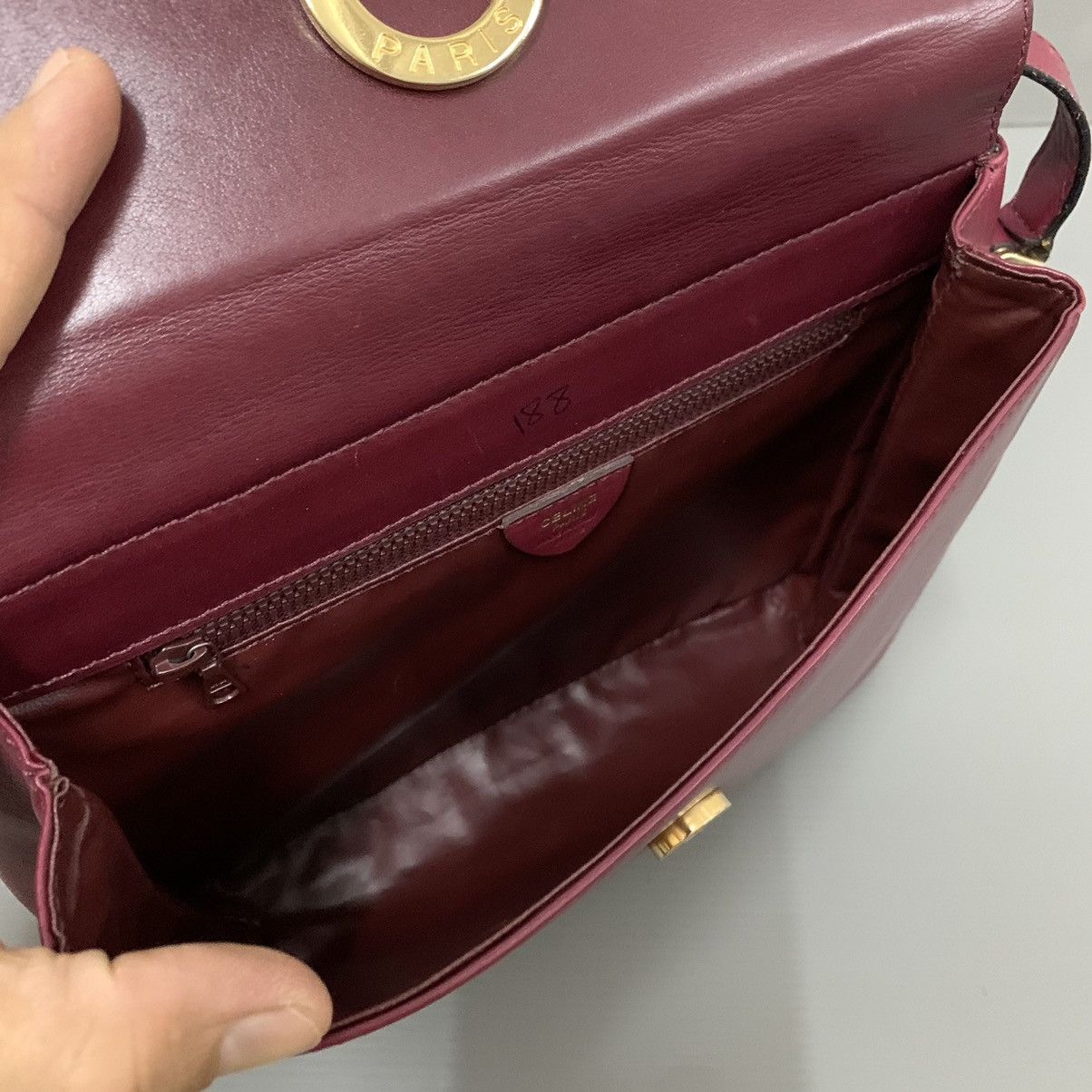 Celine Celine Box Vintage Leather Slingbag Size ONE SIZE - 13 Thumbnail