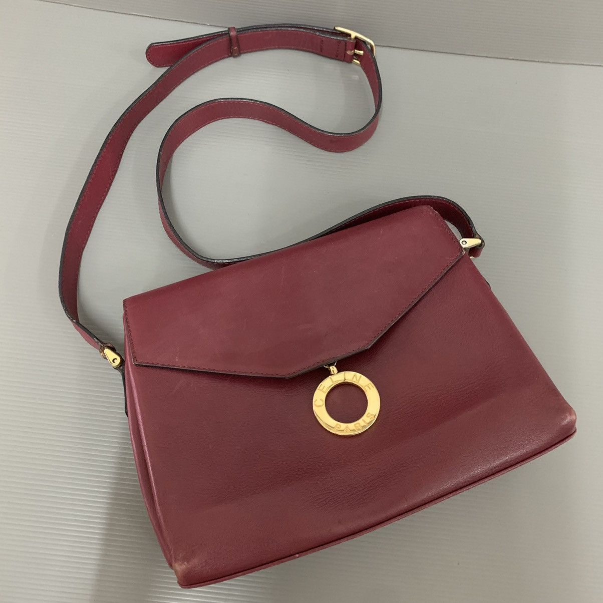 Celine Celine Box Vintage Leather Slingbag Size ONE SIZE - 3 Thumbnail