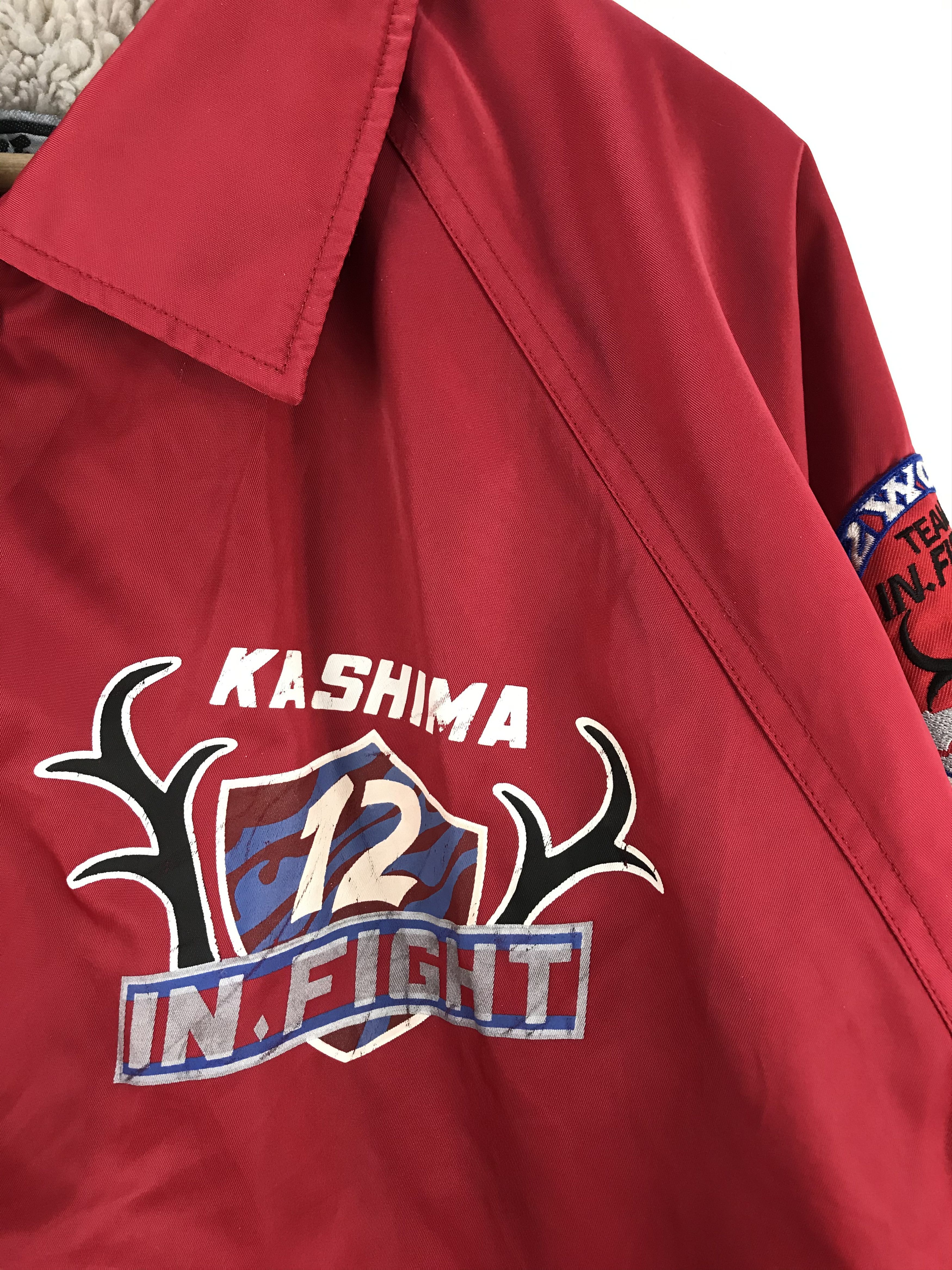 Japanese Brand Vintage Kashima Antlers Jacket Size US L / EU 52-54 / 3 - 8 Thumbnail