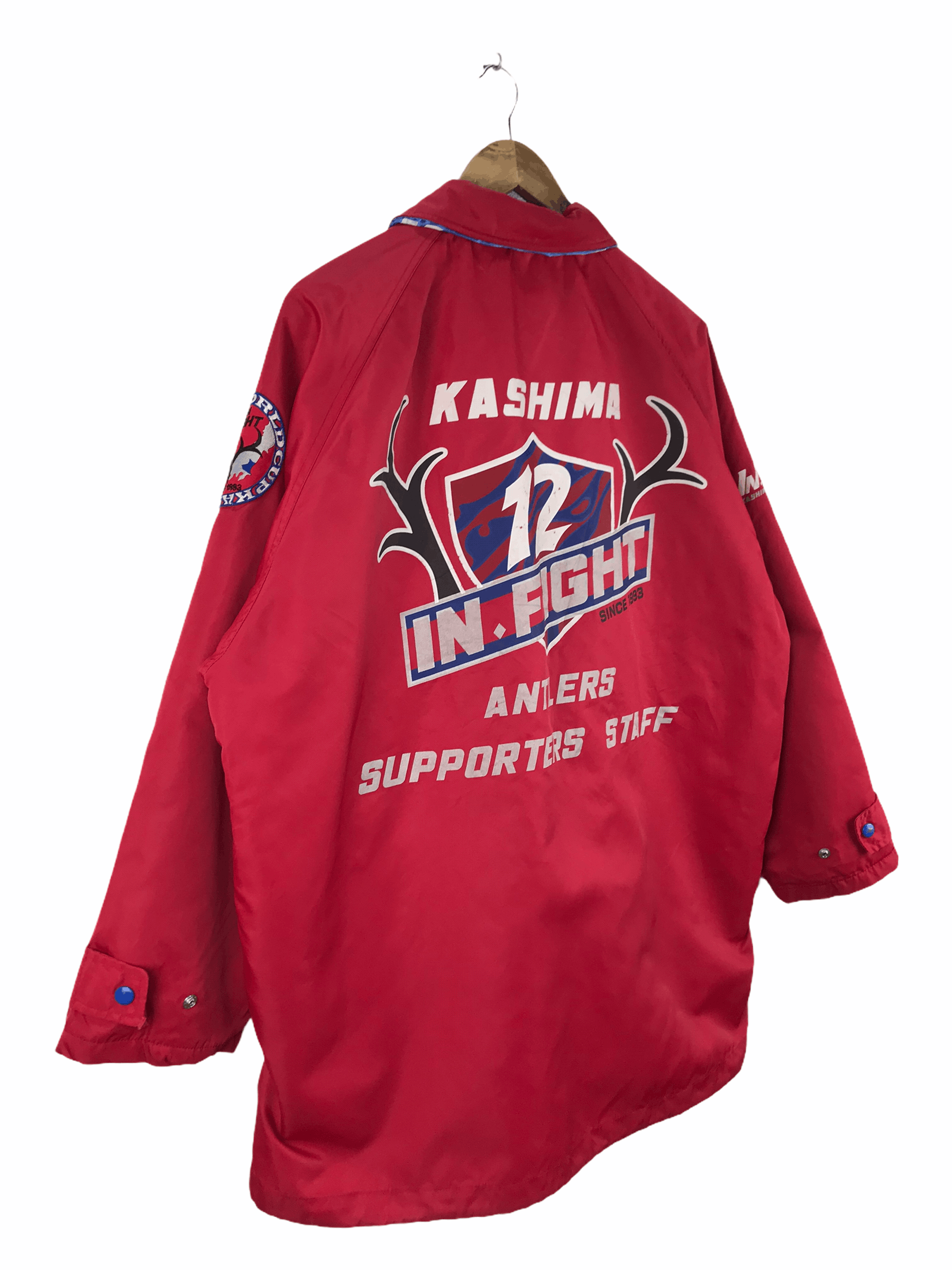 Japanese Brand Vintage Kashima Antlers Jacket Size US L / EU 52-54 / 3 - 7 Thumbnail