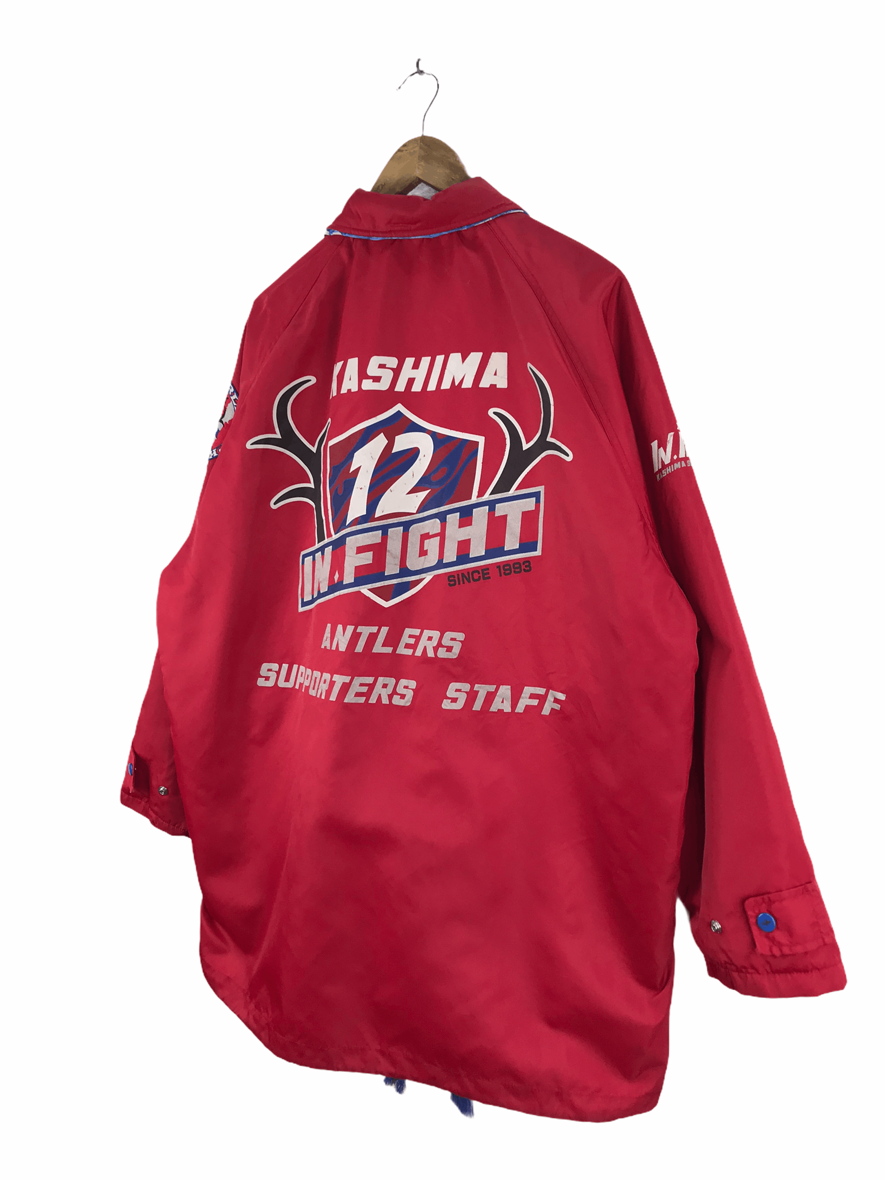 Japanese Brand Vintage Kashima Antlers Jacket Size US L / EU 52-54 / 3 - 6 Thumbnail