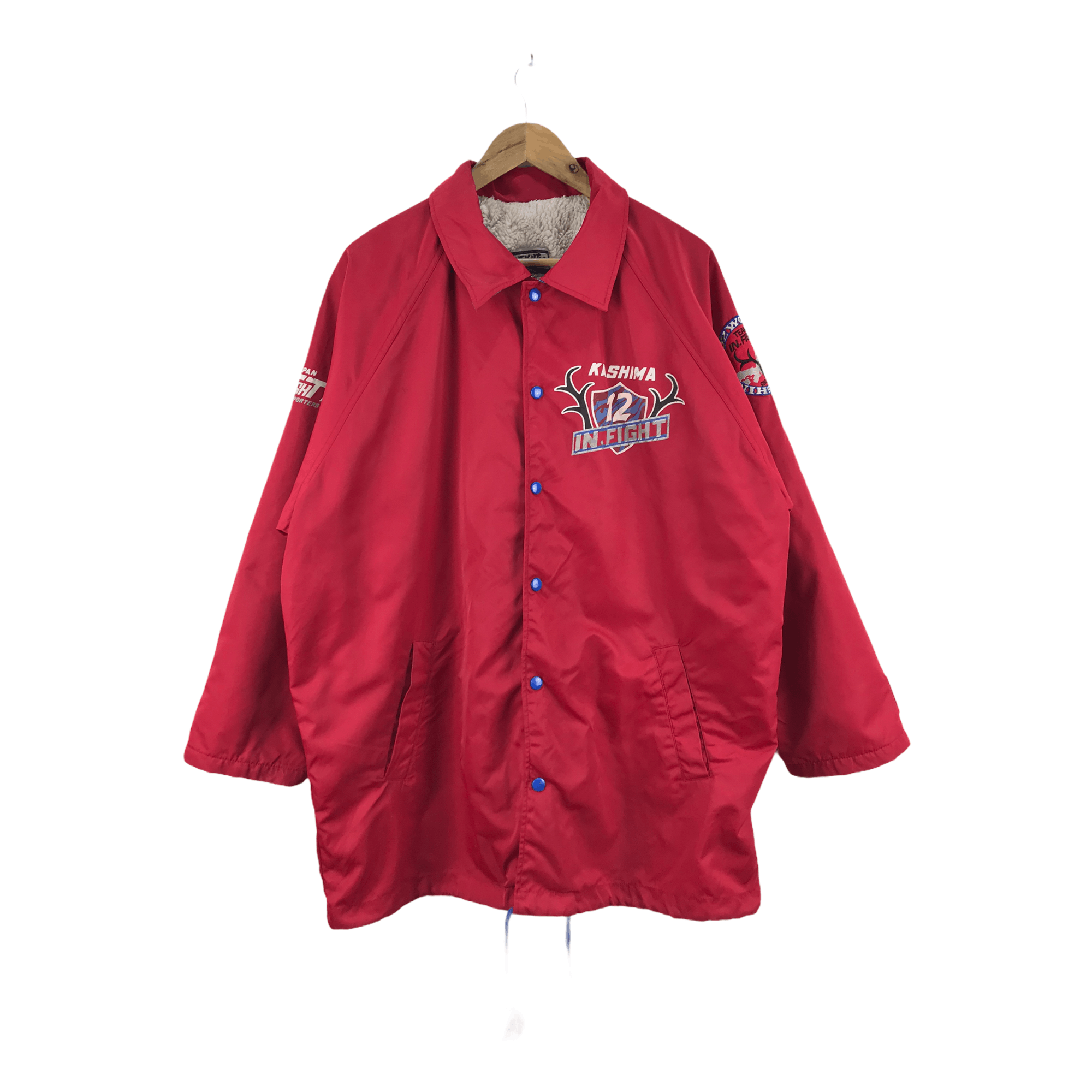 Japanese Brand Vintage Kashima Antlers Jacket Size US L / EU 52-54 / 3 - 2 Thumbnail