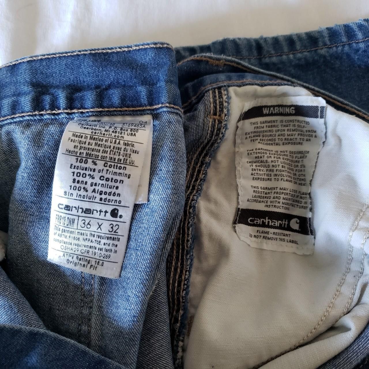 Carhartt Distressed Carhartt Jeans Size US 36 / EU 52 - 4 Thumbnail