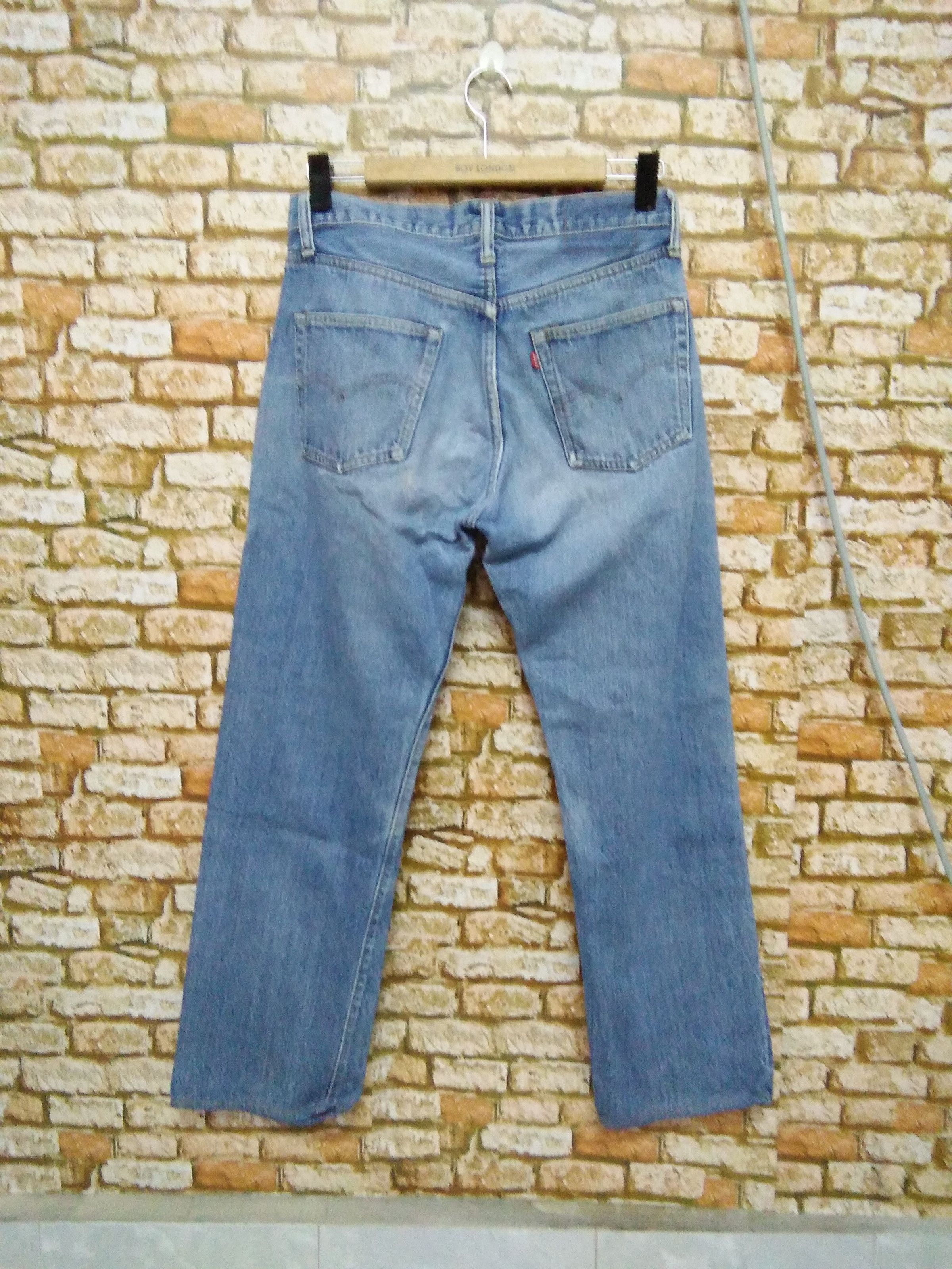 Levi's × Vintage 70s LEVIS 501 JEANS Selvedge USA #6 SINGLE STITCH (A263) Size US 30 / EU 46 - 2 Thumbnail