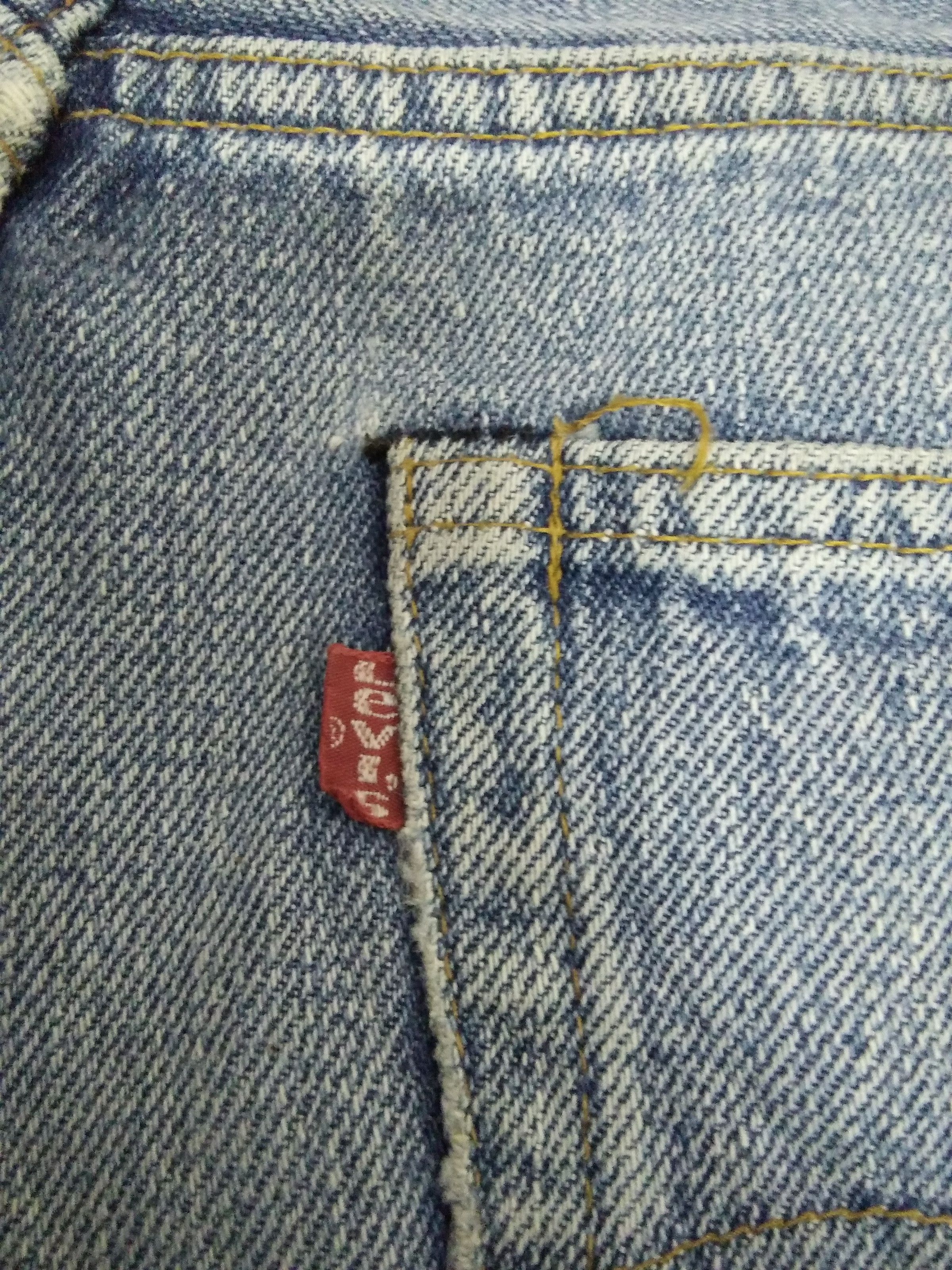 Levi's × Vintage 70s LEVIS 501 JEANS Selvedge USA #6 SINGLE STITCH (A263) Size US 30 / EU 46 - 3 Thumbnail