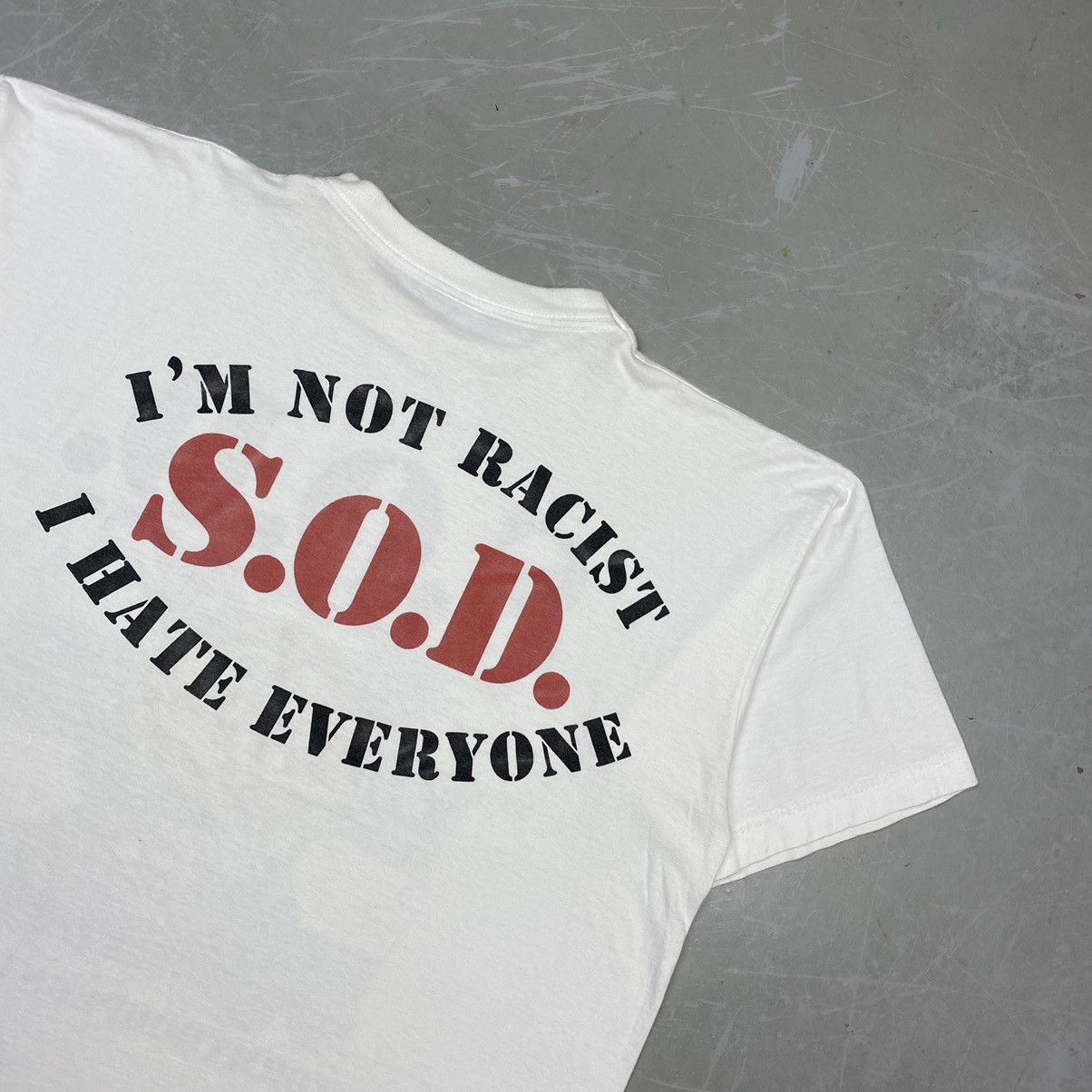 1997 S.O.D. “I’m Not Racist I Hate Everyone” T-shirt