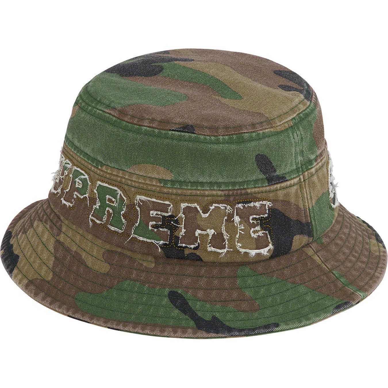 Supreme supreme cutout crusher (woodland camo) M/L Size ONE SIZE - 2 Thumbnail
